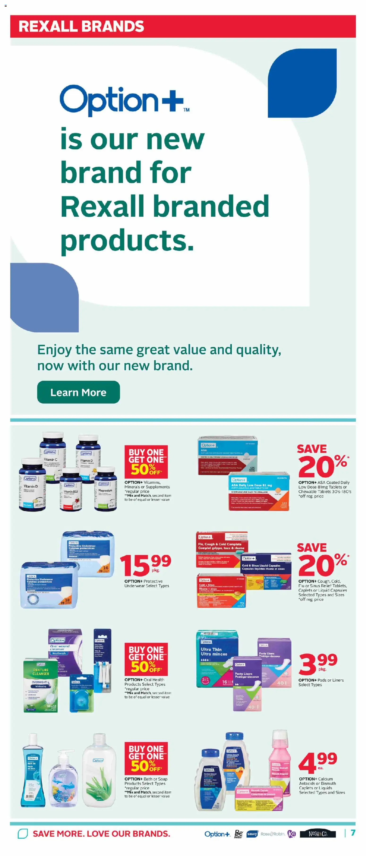 Rexall flyer valid from 12.12.2025 | Page: 12 | Products: Soap, Mouthwash, Bath, Underwear