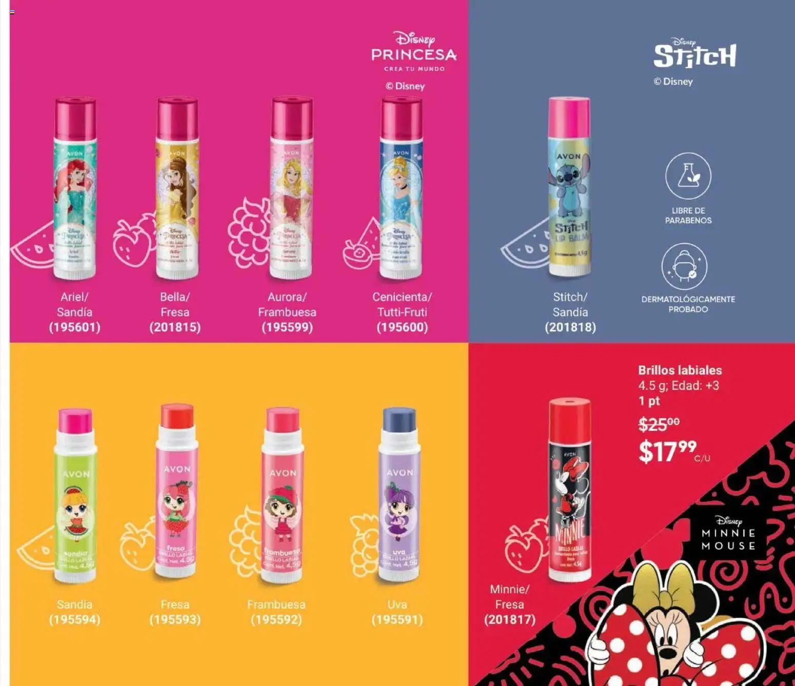 Nuevas ofertas de AVON válidas en toda la República Mexicana desde el 30.01.2026. ¡Encuentra las mejores ofertas en AVON Casa & Estilo 3 2026! | Página: 135 | Productos: Fresa, Sandía, Uva, Mouse