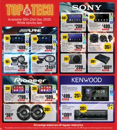 Preview of Supercheap Auto Catalogue - valid from 15.12.2025 | Page: 5 | Products: Amplifier, Audio, Speaker