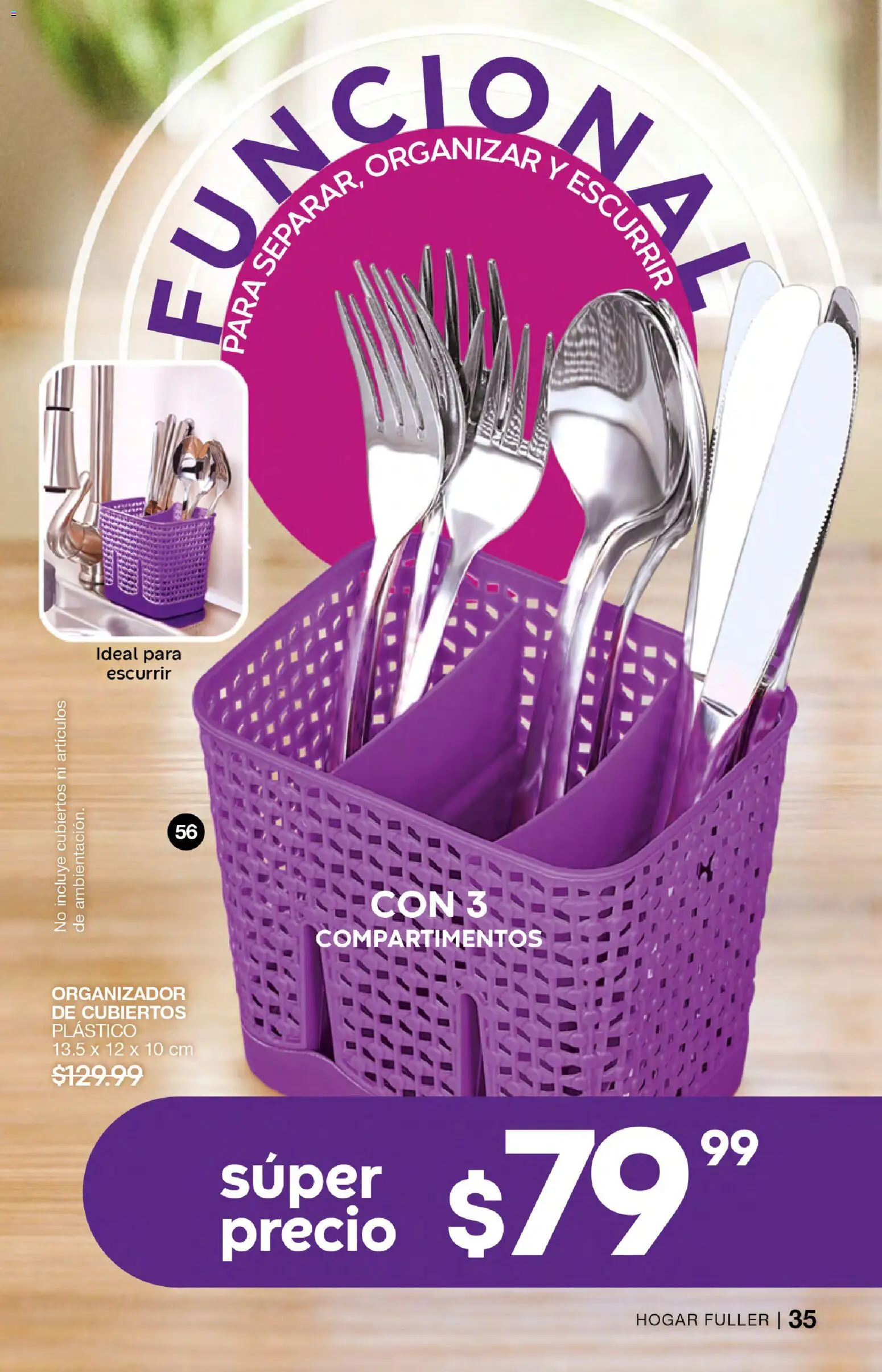 Nuevas ofertas de Fuller válidas en toda la República Mexicana desde el 10.12.2025. ¡Encuentra las mejores ofertas en Fuller campaña 18 2025! | Página: 36 | Productos: Organizador