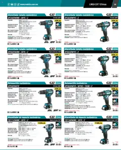 Vista previa de Makita - Catálogo, nuevo folleto de la tienda, válido en México a partir del 04.09.2025 | Página: 65