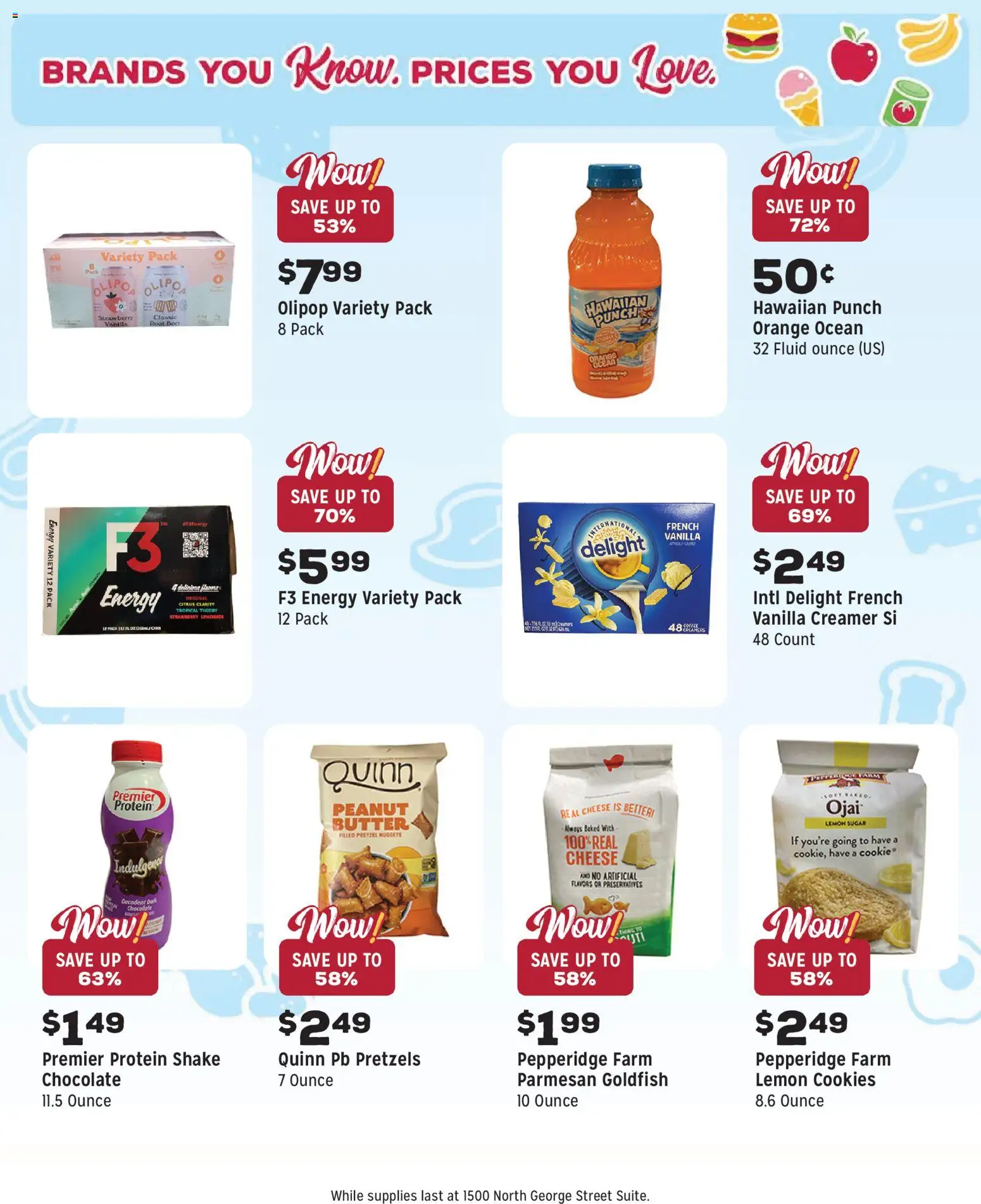 Grocery Outlet Weekly Ad - PA - valid from 24.12.2025 | Page: 3 | Products: Cheese, Chocolate, Cookies, Sugar
