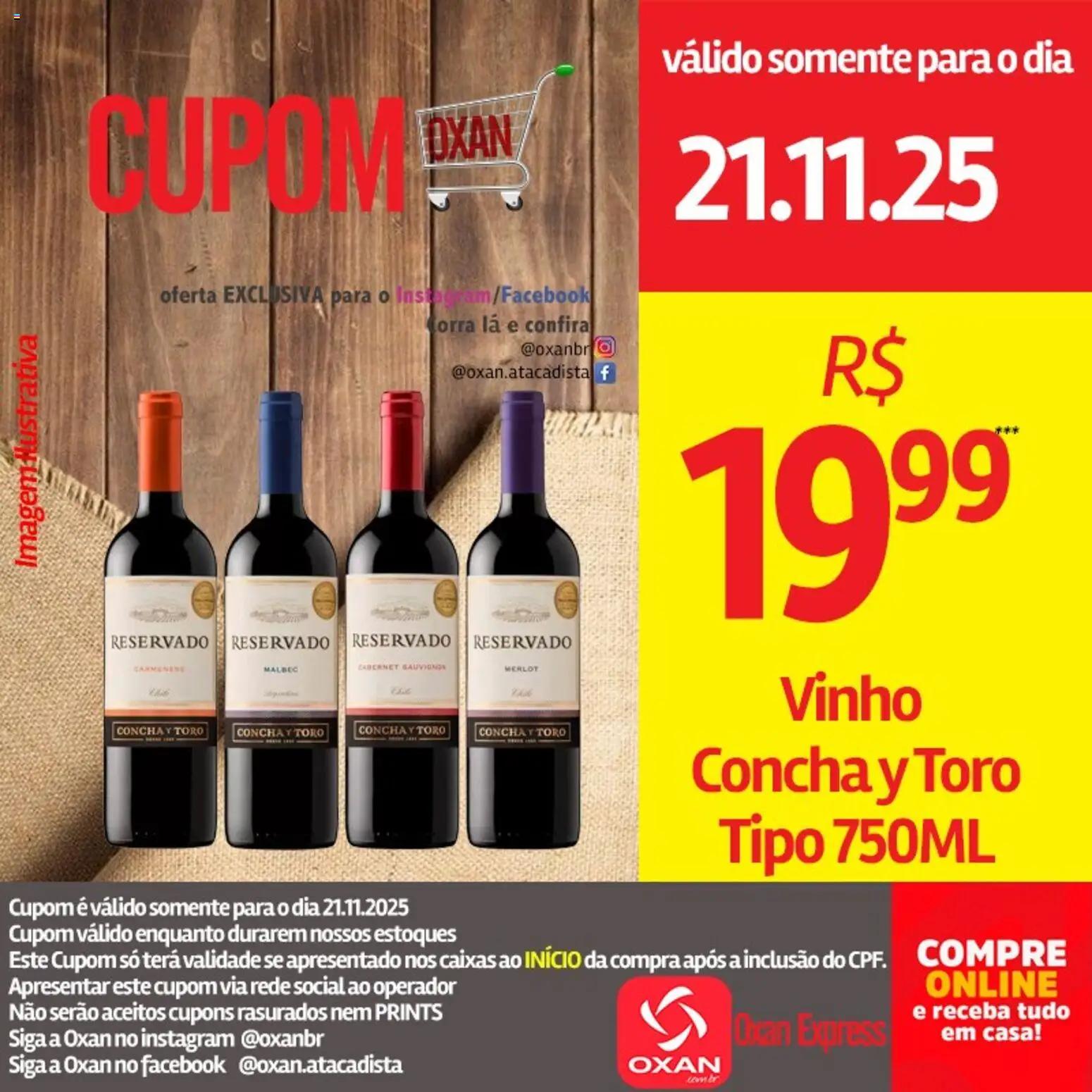Oxan Atacadista Folheto - válido de 21.11.2025 | Página: 8 | Produtos: Vinho
