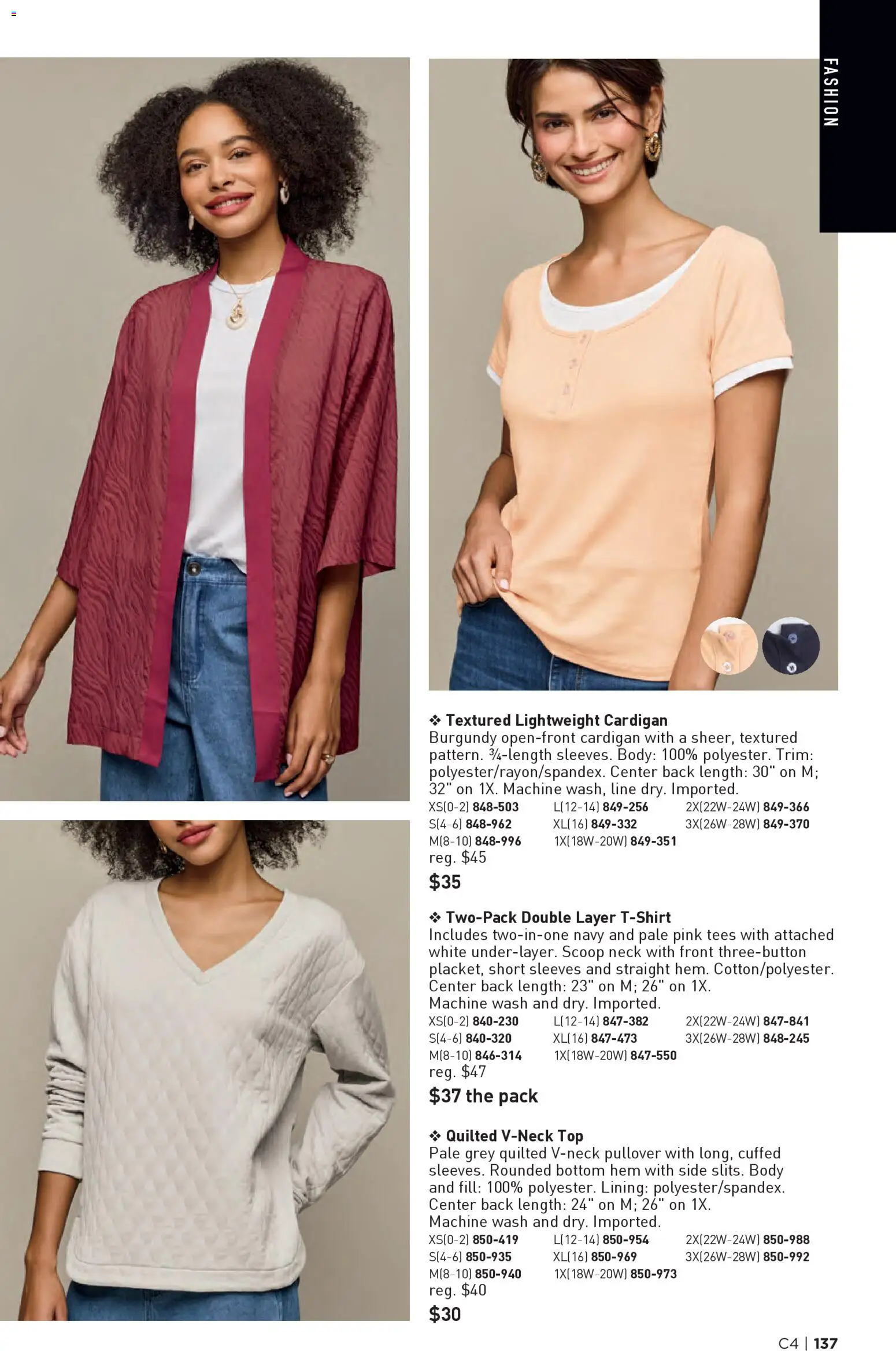 Avon Brochure - valid from 11.02.2026 | Page: 137 | Products: Trim, Cardigan