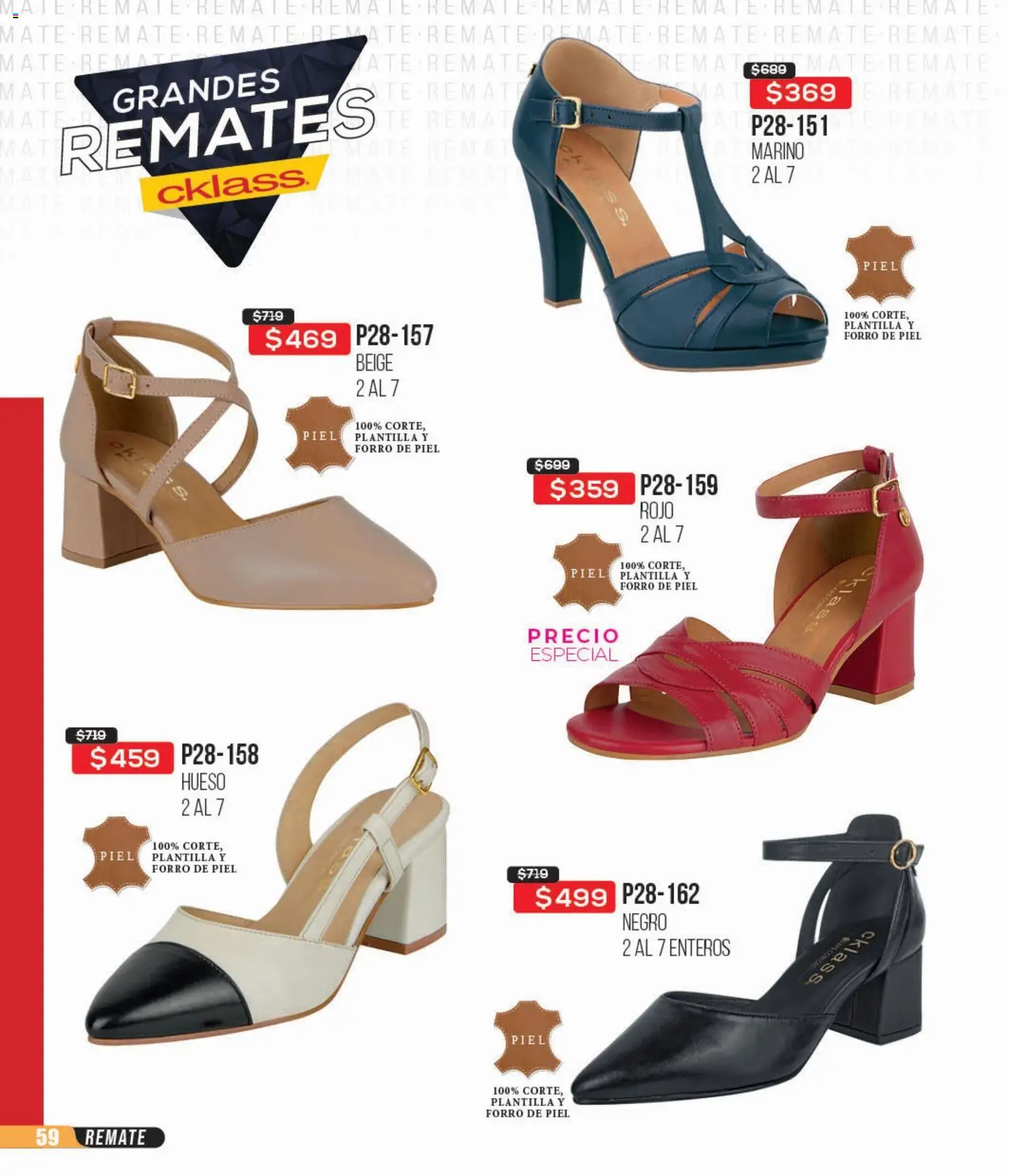 Nuevas ofertas de Cklass válidas en toda la República Mexicana desde el 16.02.2026. ¡Encuentra las mejores ofertas en Cklass catálogo Remate Ropa! | Página: 193 | Productos: Mate, Té