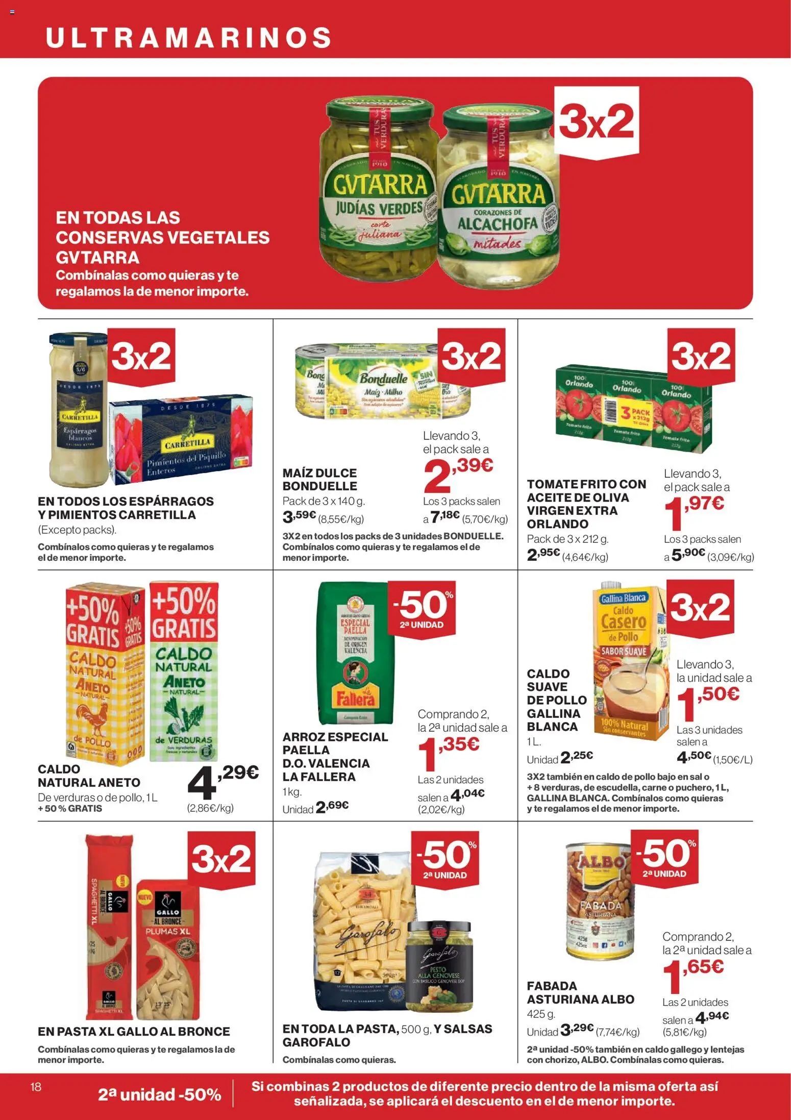 Nuevas ofertas de El Corte Inglés válidas en toda la República Mexicana desde el 29.01.2026. ¡Encuentra las mejores ofertas en El Corte Inglés catálogo! | Página: 18 | Productos: Pollo, Lentejas, Aceite de oliva, Té