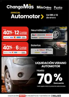 Vista previa Changomas ofertas válido desde el 08.01.2026