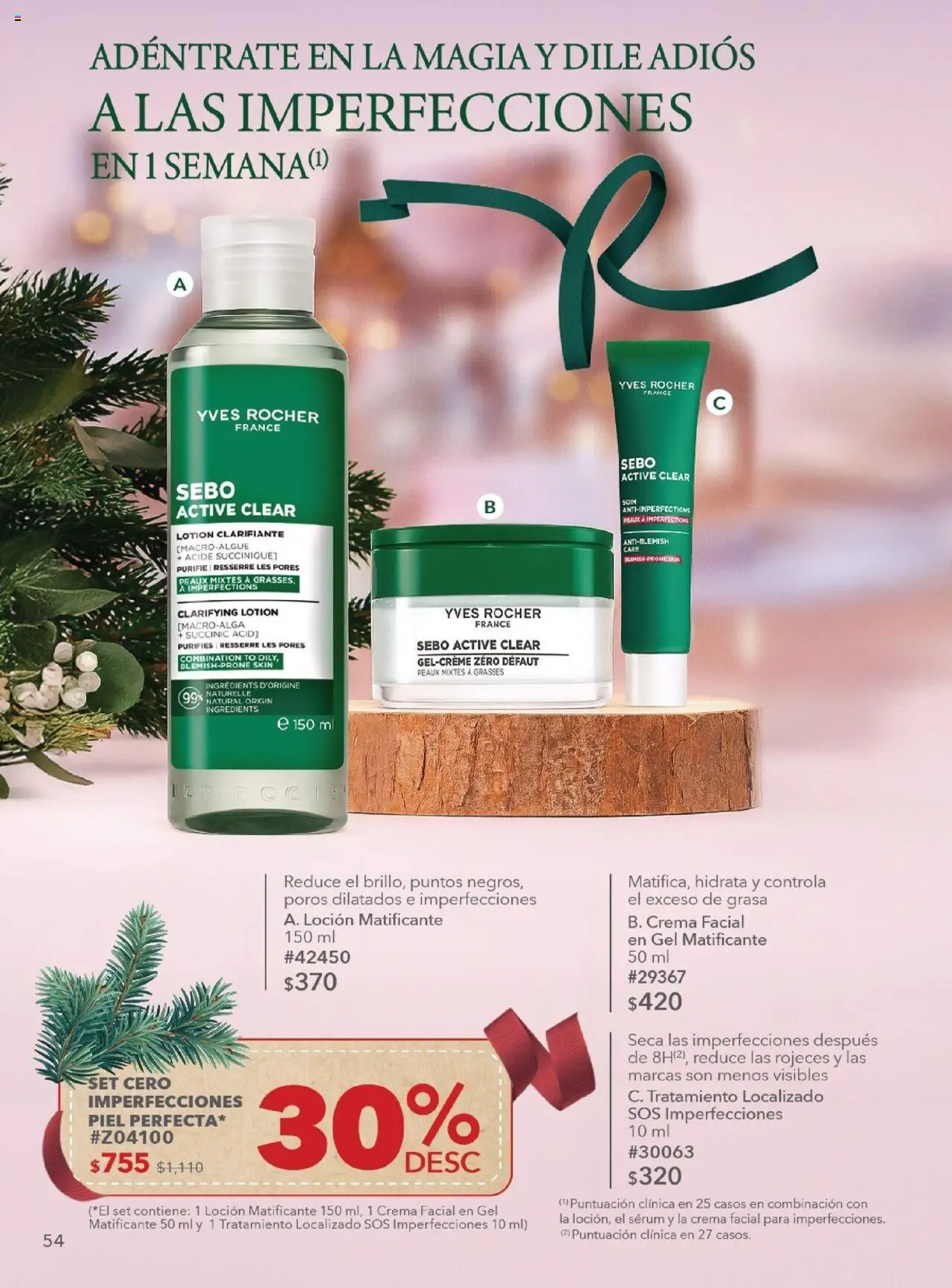 Nuevas ofertas de Yves Rocher válidas en toda la República Mexicana desde el 28.10.2025. ¡Encuentra las mejores ofertas en Yves Rocher - Campaña 15 2025! | Página: 54 | Productos: Serum, Crema, Loción