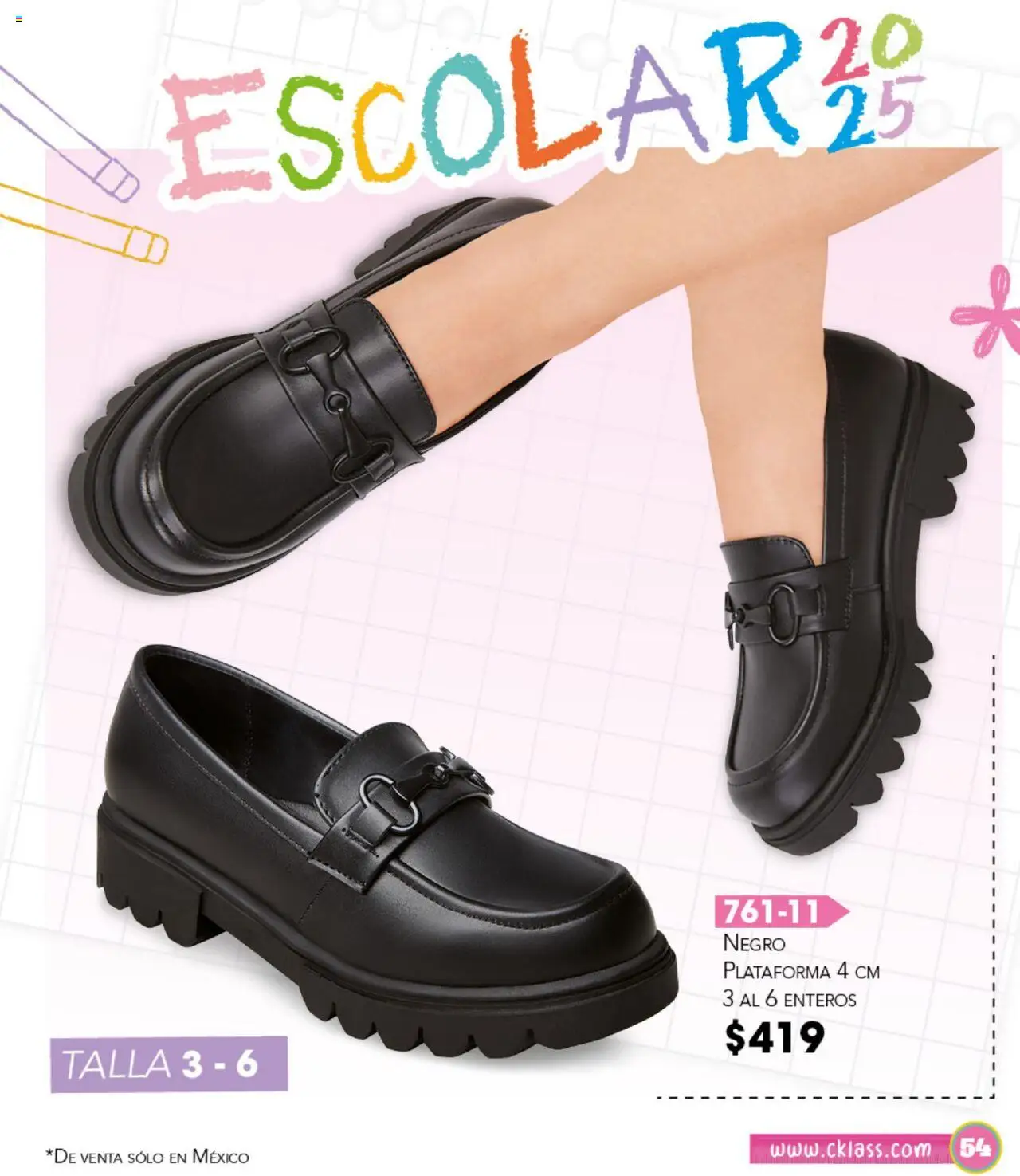 Nuevas ofertas de Cklass válidas en toda la República Mexicana desde el 14.07.2025. ¡Encuentra las mejores ofertas en Cklass catálogo Escolar! | Página: 55