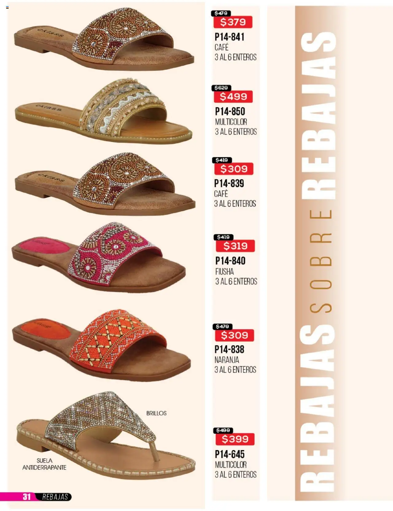 Nuevas ofertas de Cklass válidas en toda la República Mexicana desde el 23.06.2025. ¡Encuentra las mejores ofertas en Cklass catálogo Rebajas Sobre Calzado! | Página: 32 | Productos: Café