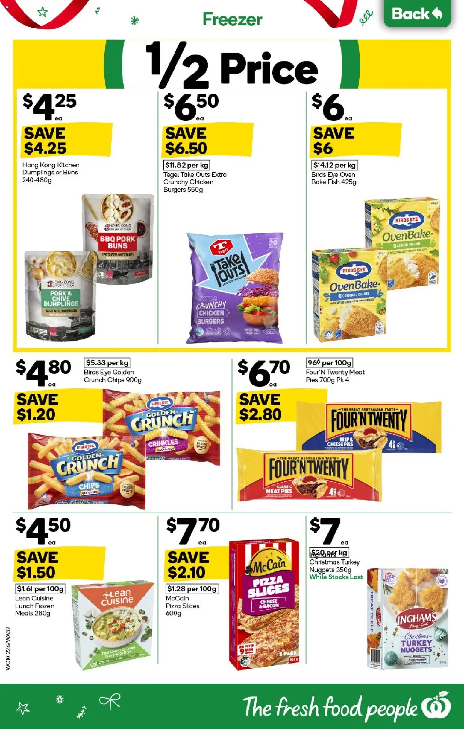 Woolworths catalogue - valid from 10.12.2025 | Page: 32 | Products: Bacon, Cheese, Meat, Pies