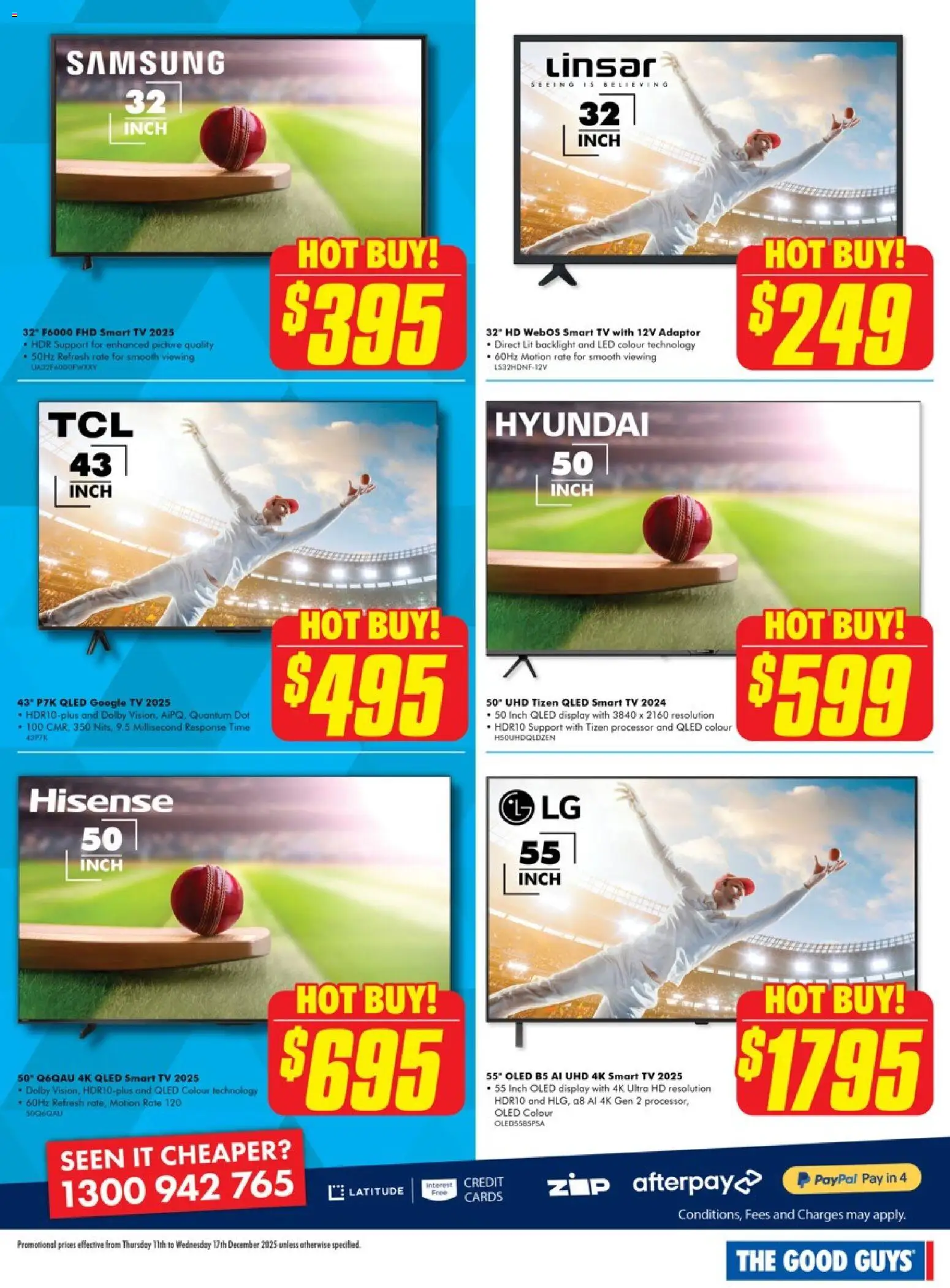 The Good Guys catalogue - valid from 10.12.2025 | Page: 3 | Products: Picture, Adaptor, Tv, Smart tv