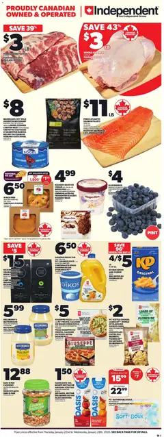 Preview of Independent Grocer flyer - NS from shop Independent Grocer valid from 22.01.2026