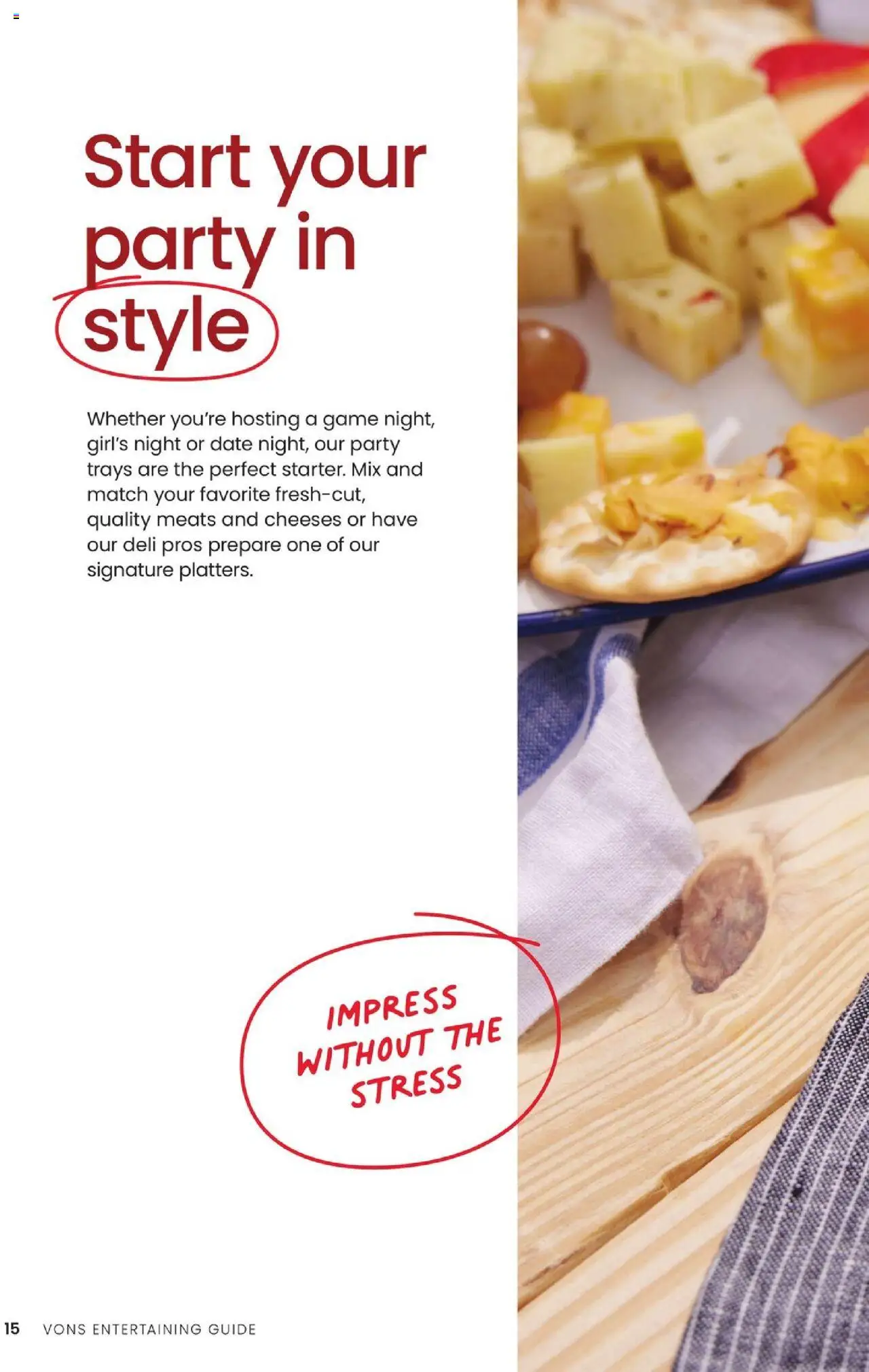 Vons Entertaining Guide - valid from 23.04.2025 | Page: 16 | Products: Date, Game