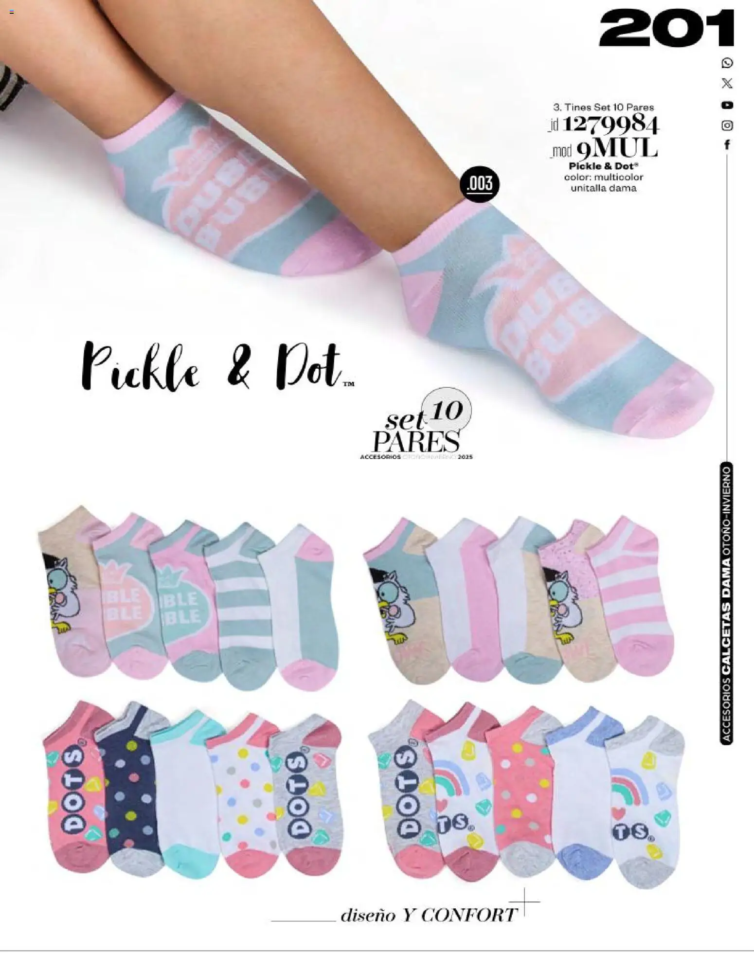 Nuevas ofertas de Price Shoes válidas en toda la República Mexicana desde el 03.11.2025. ¡Encuentra las mejores ofertas en Price Shoes catálogo Accesorios! | Página: 201 | Productos: Calcetas