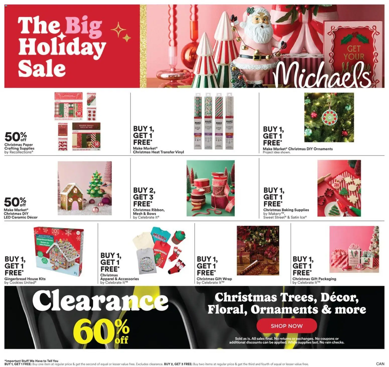 Michaels flyer valid from 05.12.2025 | Page: 1 | Products: Cookies