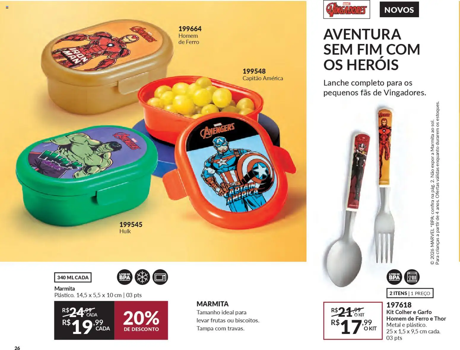 Avon Folheto - válido de 19.12.2025 | Página: 26 | Produtos: Ferro