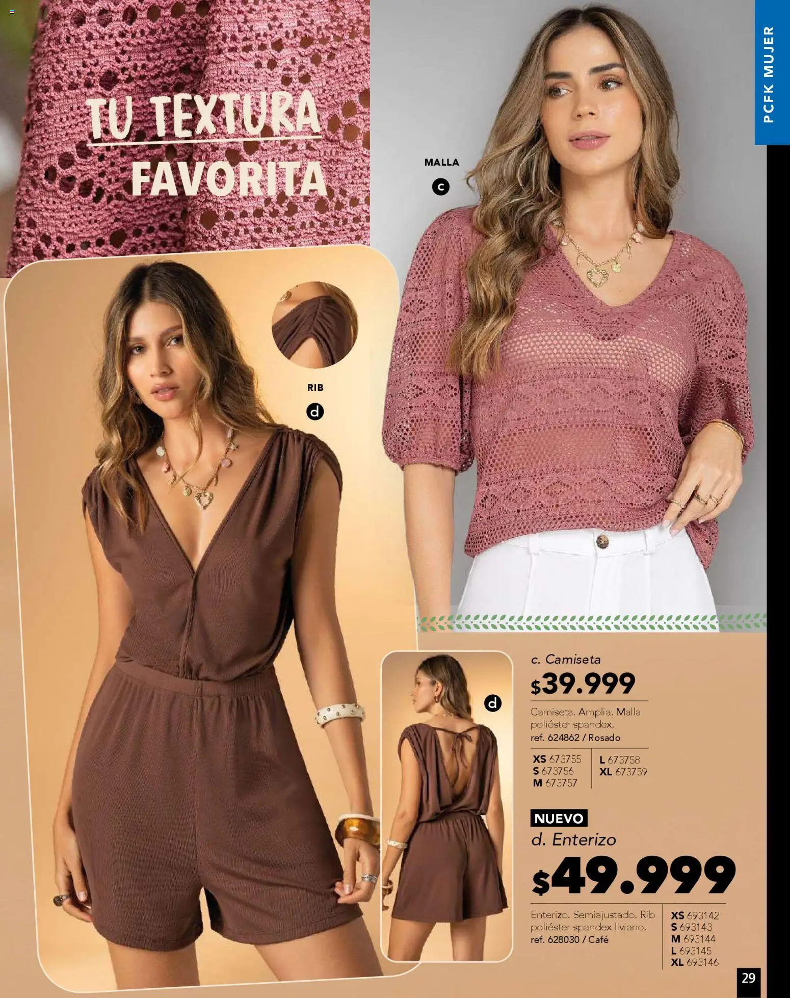 Pacifika revista - valida desde el 01.11.2025 | Página: 29 | Productos: Camiseta, Café, Enterizo