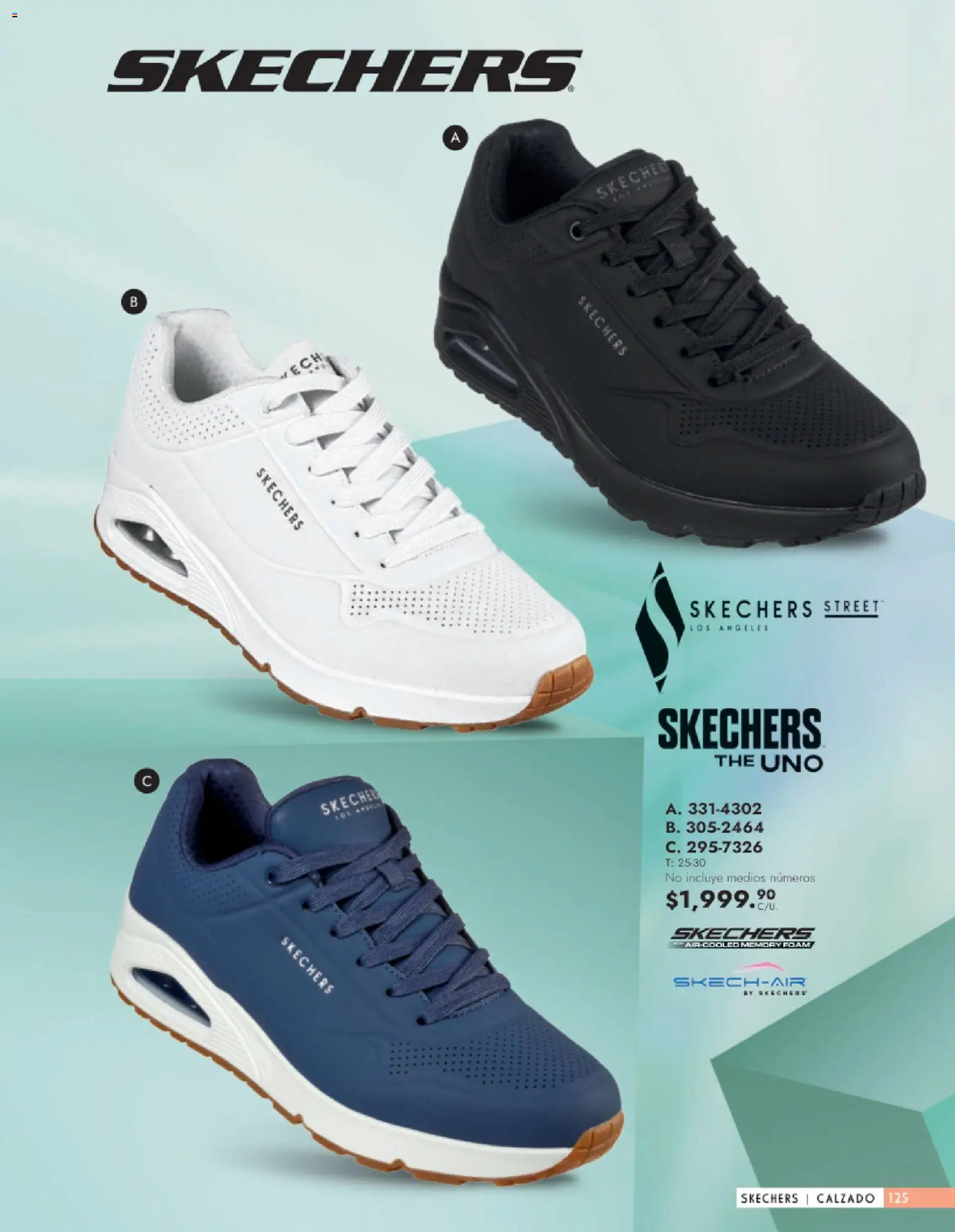 Nuevas ofertas de Andrea válidas en toda la República Mexicana desde el 25.01.2026. ¡Encuentra las mejores ofertas en Andrea catálogo Calzado Caballero! | Página: 125