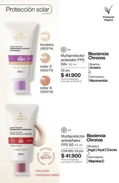 Vista previa Catálogo Natura Ciclo 3 válido desde el 09.02.2026 | Página: 160 | Productos: Protector solar, Uva, Cacao