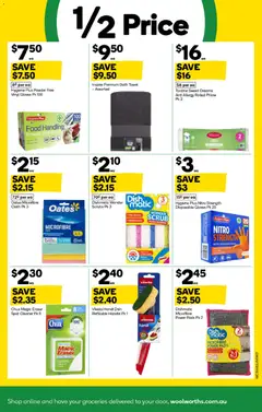 Preview of Woolworths catalogue  - valid from 15.04.2026 | Page: 17 | Products: Bath, Cleaner, Sponge, Multipurpose