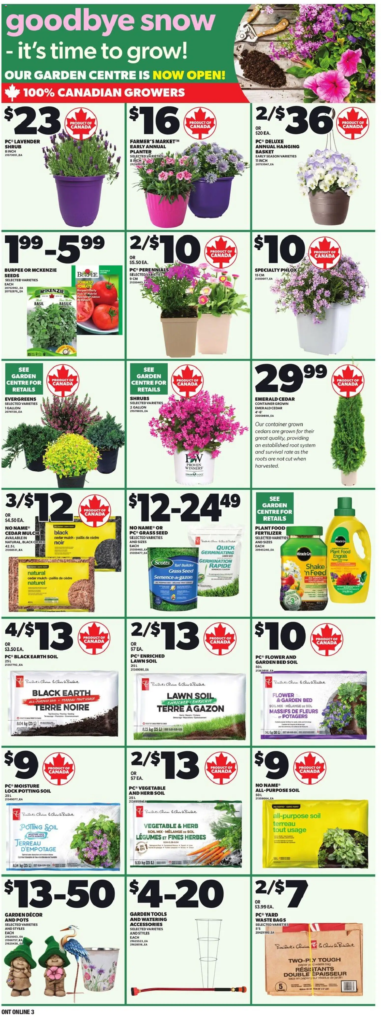 Independent Grocer flyer valid from 23.04.2026 | Page: 11 | Products: Bag, Bed, Basket