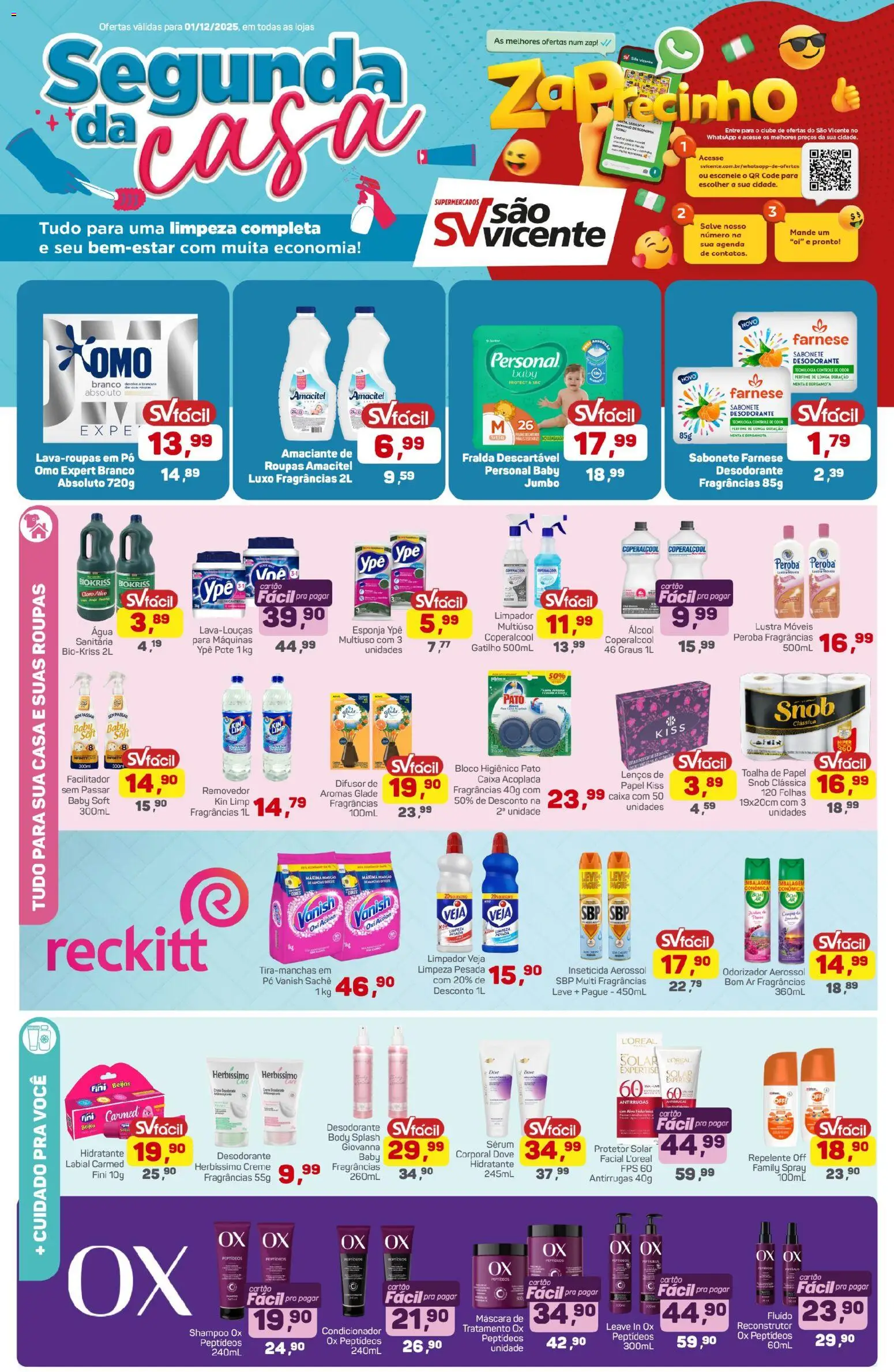 Supermercados São Vicente Folheto - válido de 01.12.2025 | Página: 1