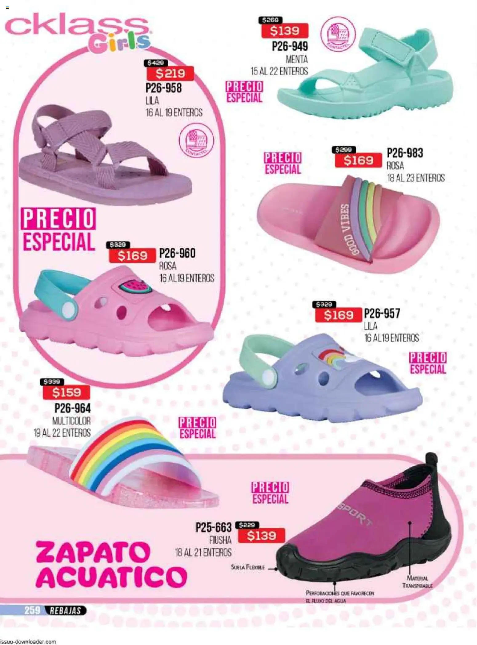 Nuevas ofertas de Cklass válidas en toda la República Mexicana desde el 31.10.2025. ¡Encuentra las mejores ofertas en Cklass catálogo Super Rebajas Ropa! | Página: 589 | Productos: Agua, Flexible