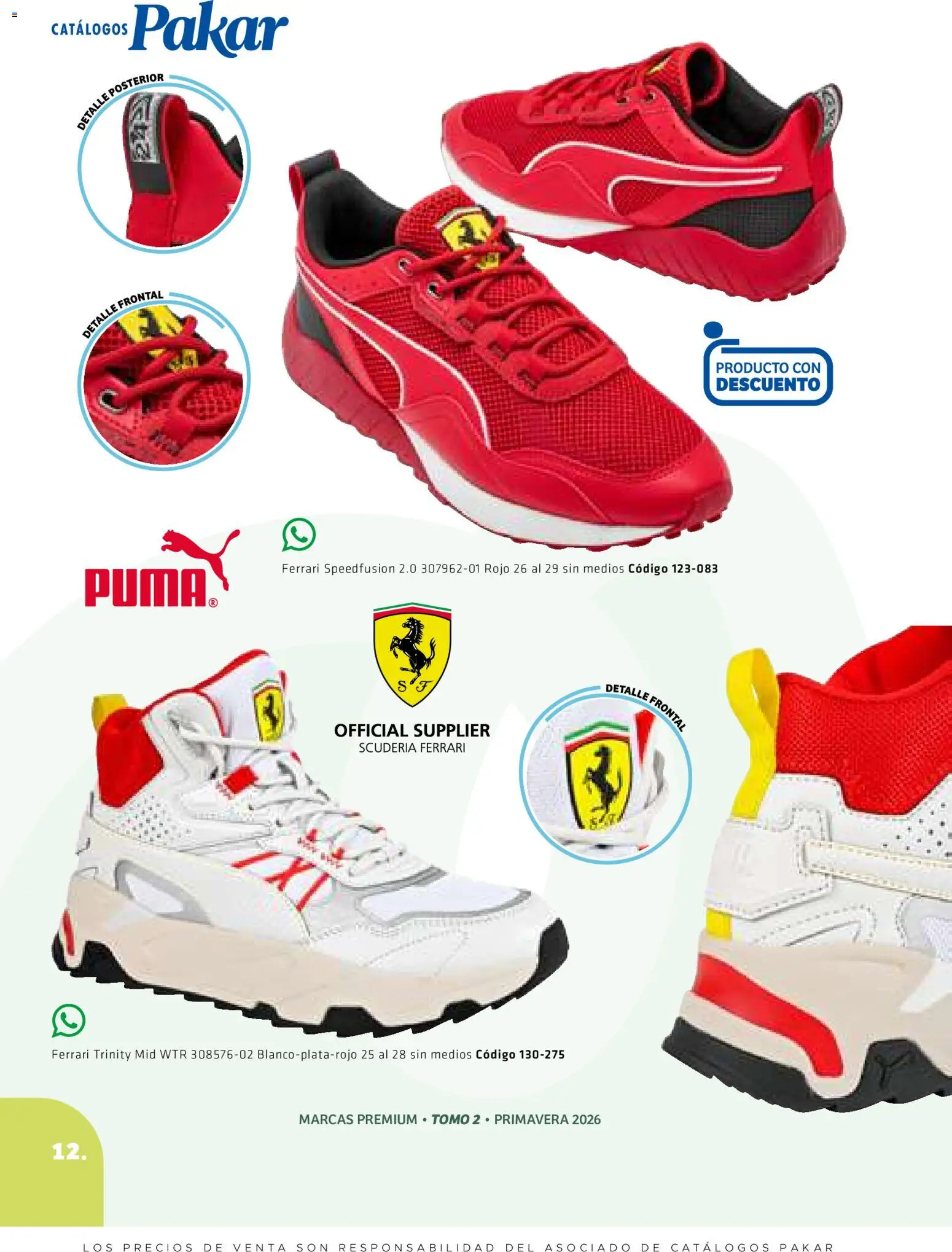 Nuevas ofertas de SC Pakar válidas en toda la República Mexicana desde el 27.02.2026. ¡Encuentra las mejores ofertas en SC Pakar catálogo Premium Men Tomo 2! | Página: 12