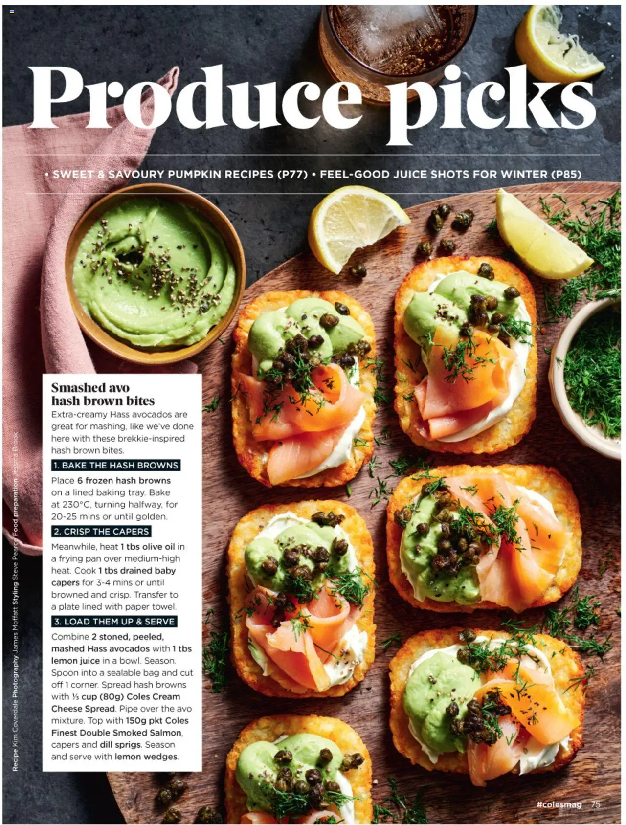 Coles catalogue - valid from 03.07.2025 | Page: 75 | Products: Cheese, Juice, Lemon, Dill