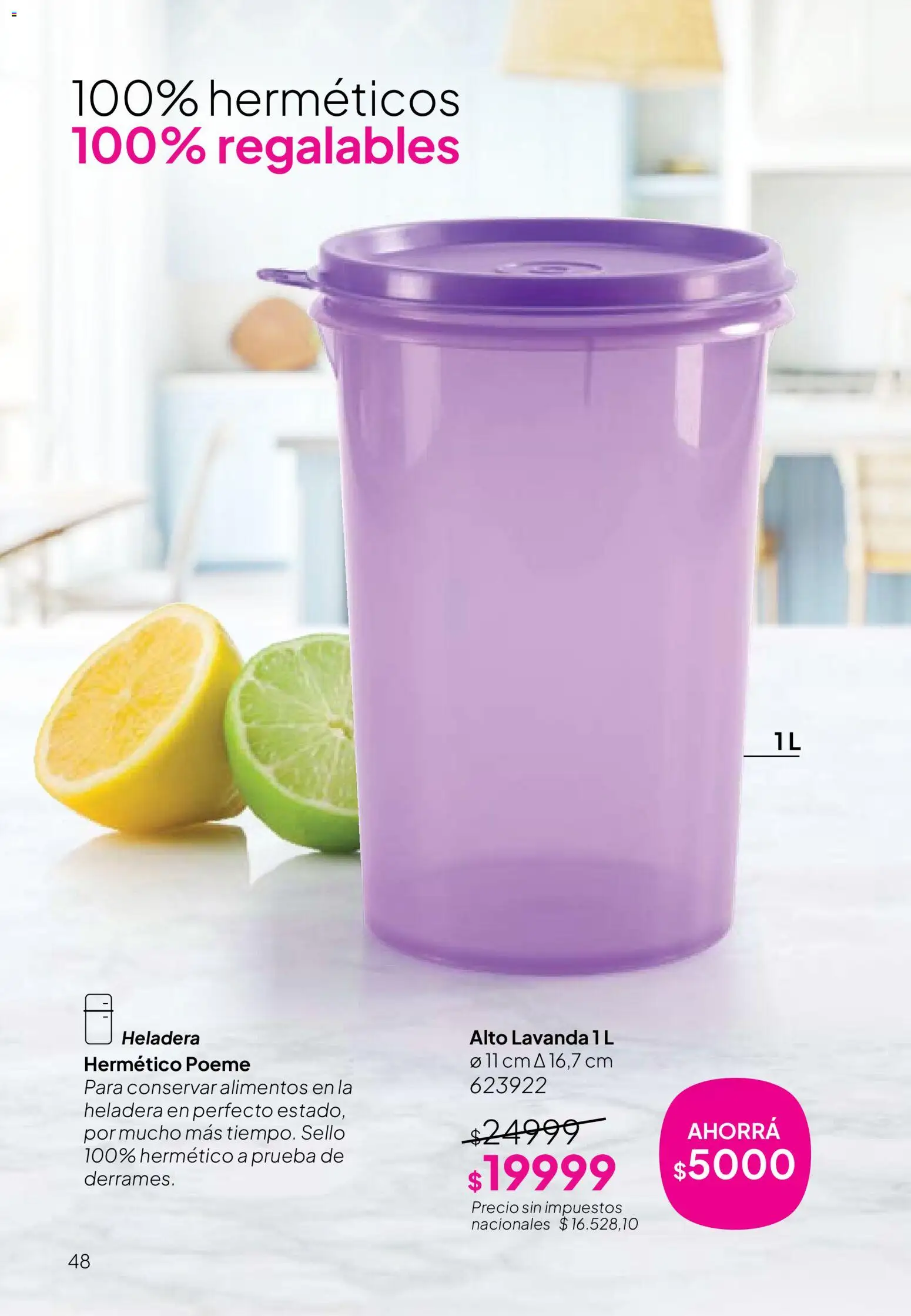 Tupperware Folleto │ válido desde el 24.11.2025 | Página: 49 | Productos: Heladera