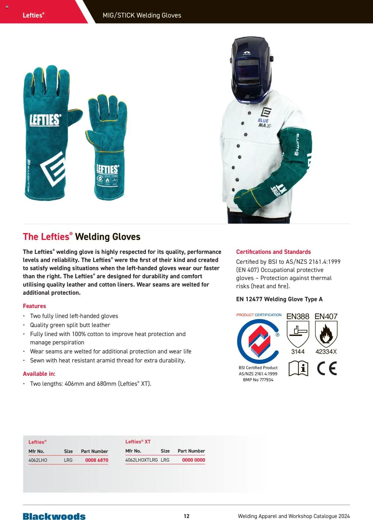 Black Woods catalogue - valid from 22.07.2024 | Page: 12 | Products: Gloves