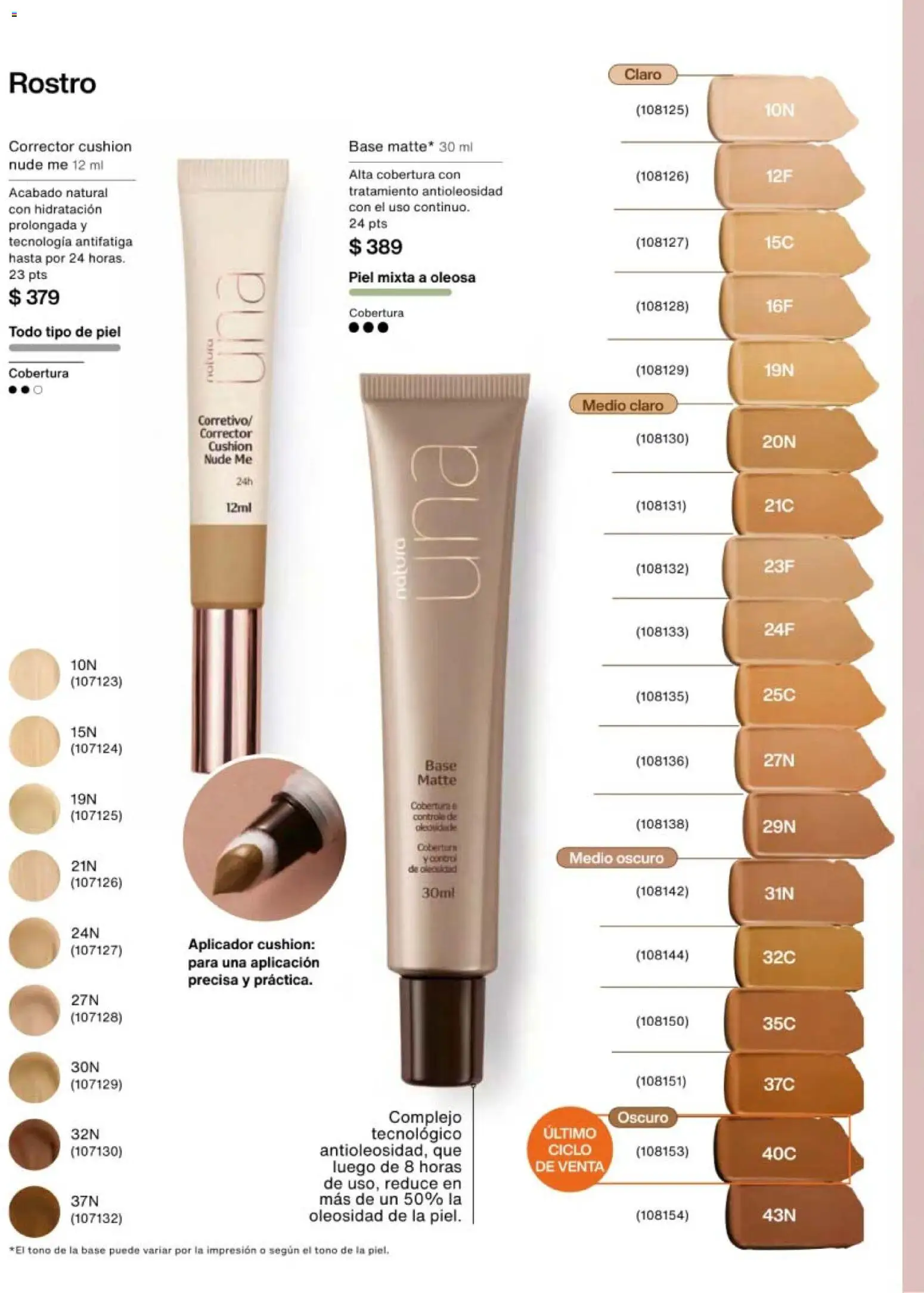 Nuevas ofertas de Natura válidas en toda la República Mexicana desde el 30.01.2026. ¡Encuentra las mejores ofertas en Natura campaña 3 2026! | Página: 76 | Productos: Corrector