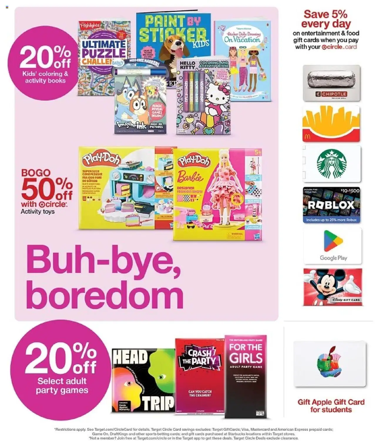 Target Weekly Ad - valid from 10.08.2025 | Page: 28 | Products: Ink, Game