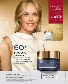 Vista previa de folleto L'Bel - Campaña 18 de la L'Bel válido desde 14.11.2025 | Página: 59 | Productos: Crema