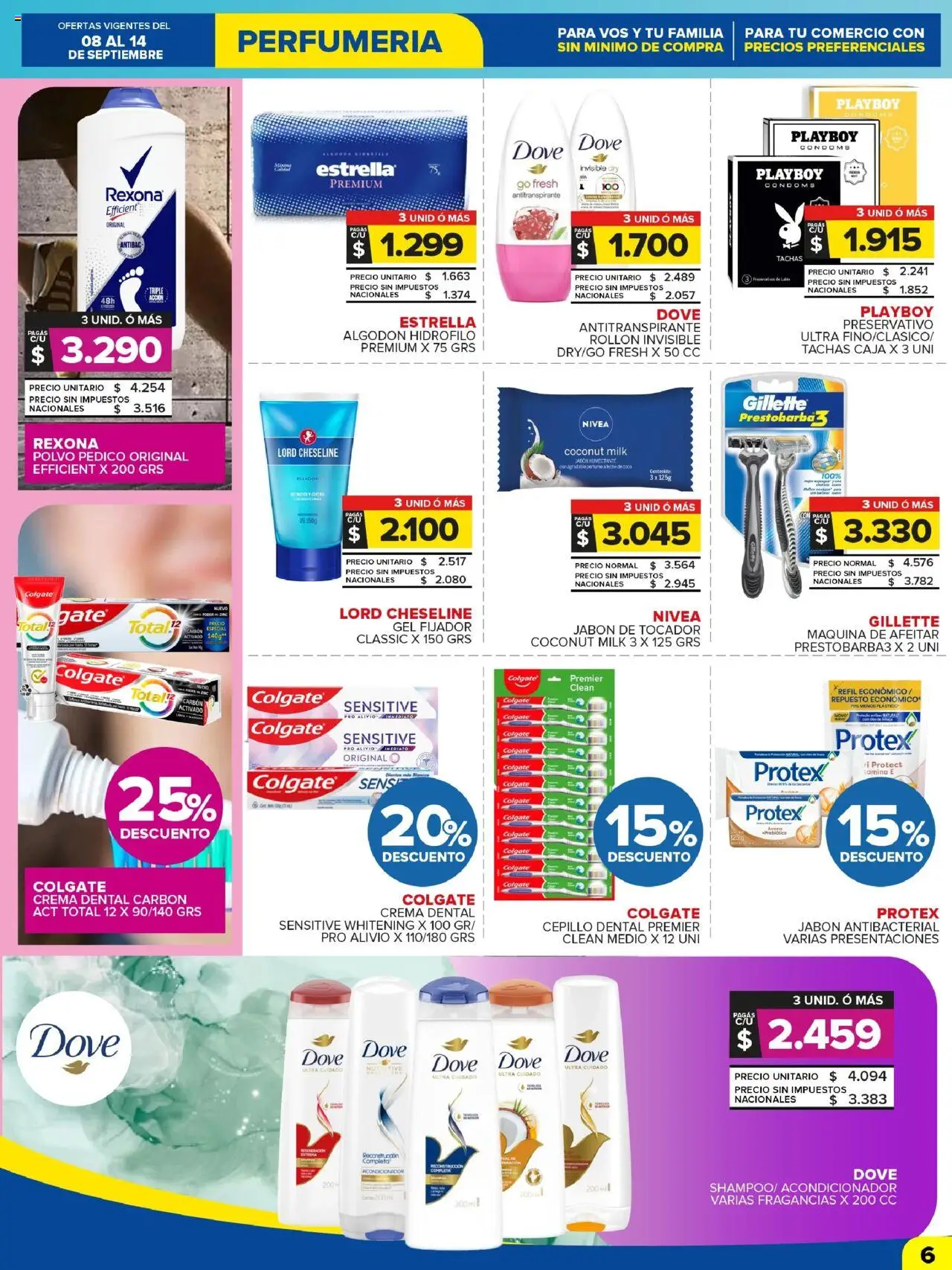 Carrefour Maxi catálogo │ válido desde el 08.09.2025 | Página: 6 | Productos: Perfume, Polvo, Cepillo, Fijador