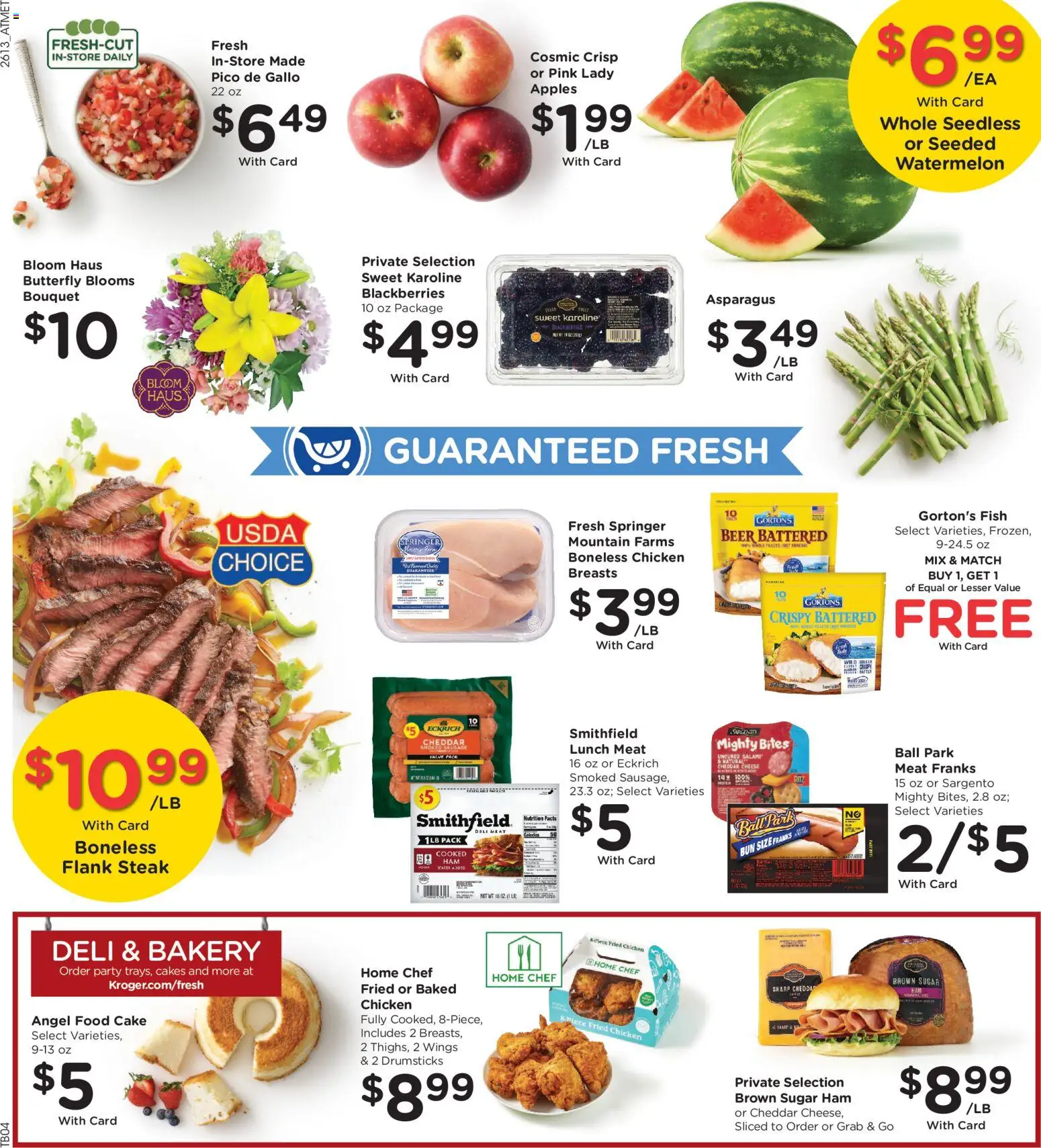 Kroger Weekly Ad - valid from 29.04.2026 | Page: 14 | Products: Beer, Apples, Fish, Angel Food Cake