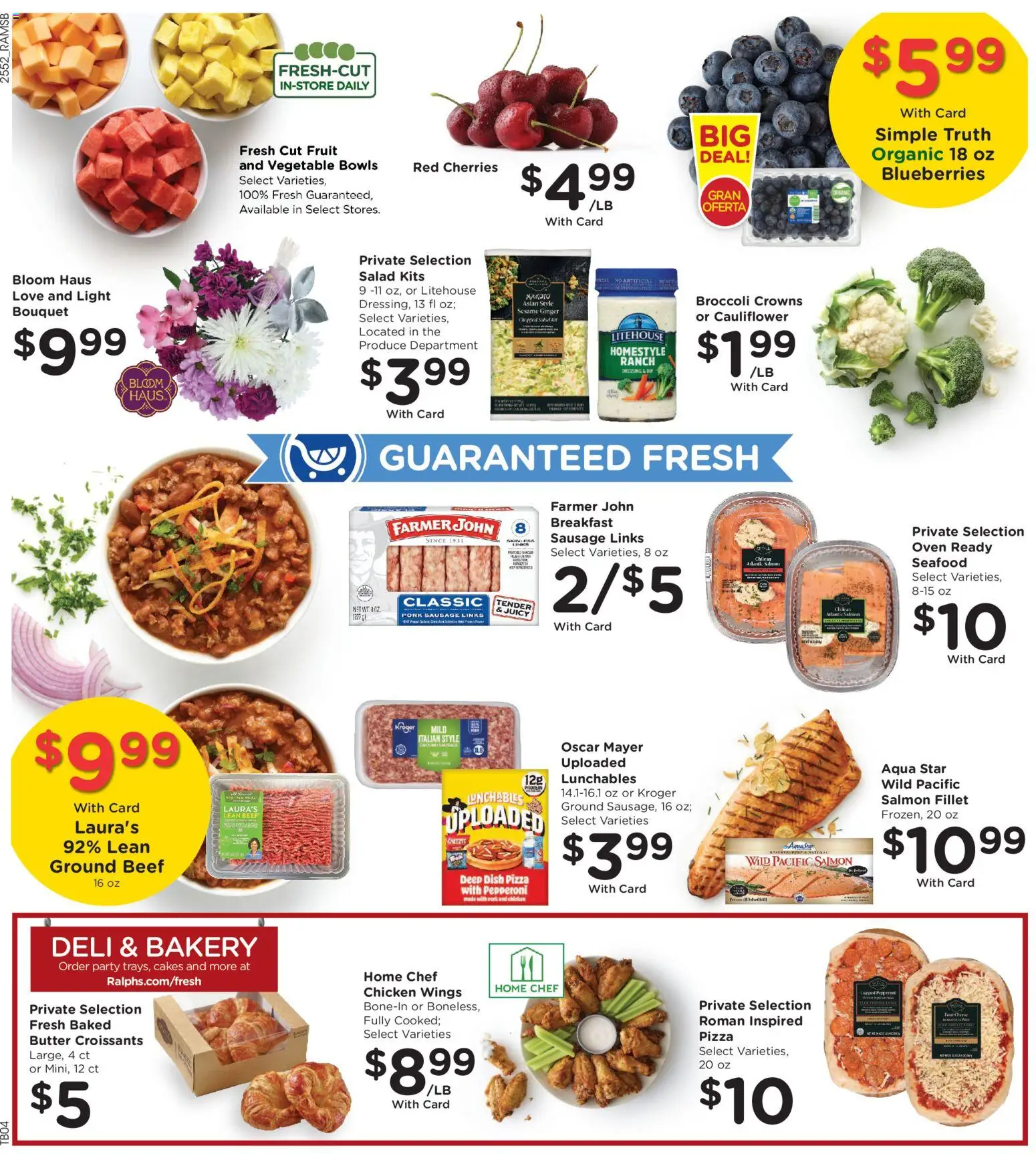 Ralphs Weekly Ad - valid from 28.01.2026 | Page: 7 | Products: Ginger, Salad, Croissants, Oven