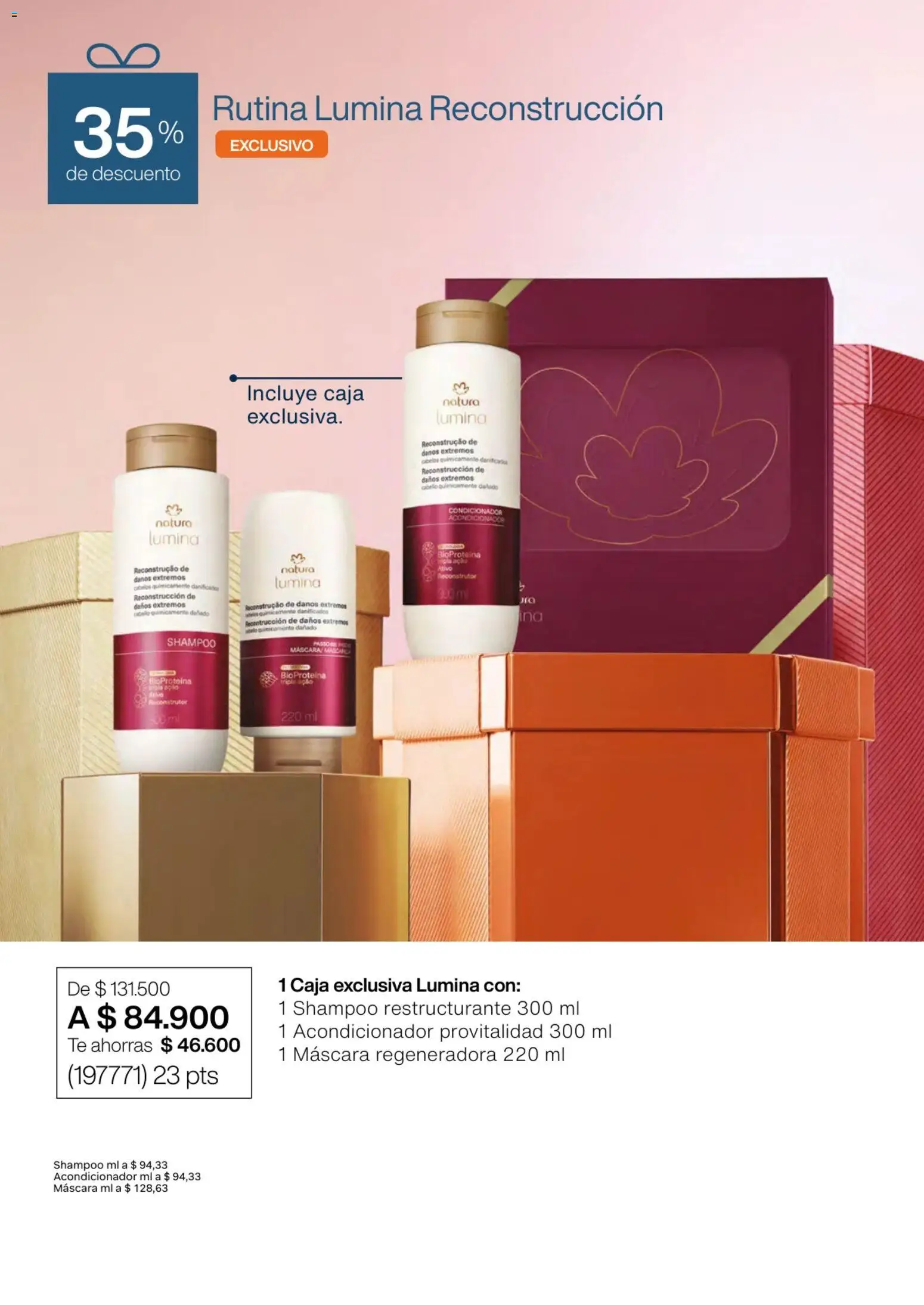 Natura revista - valida desde el 02.01.2026 | Página: 12 | Productos: Té, Caja, Máscara, Acondicionador