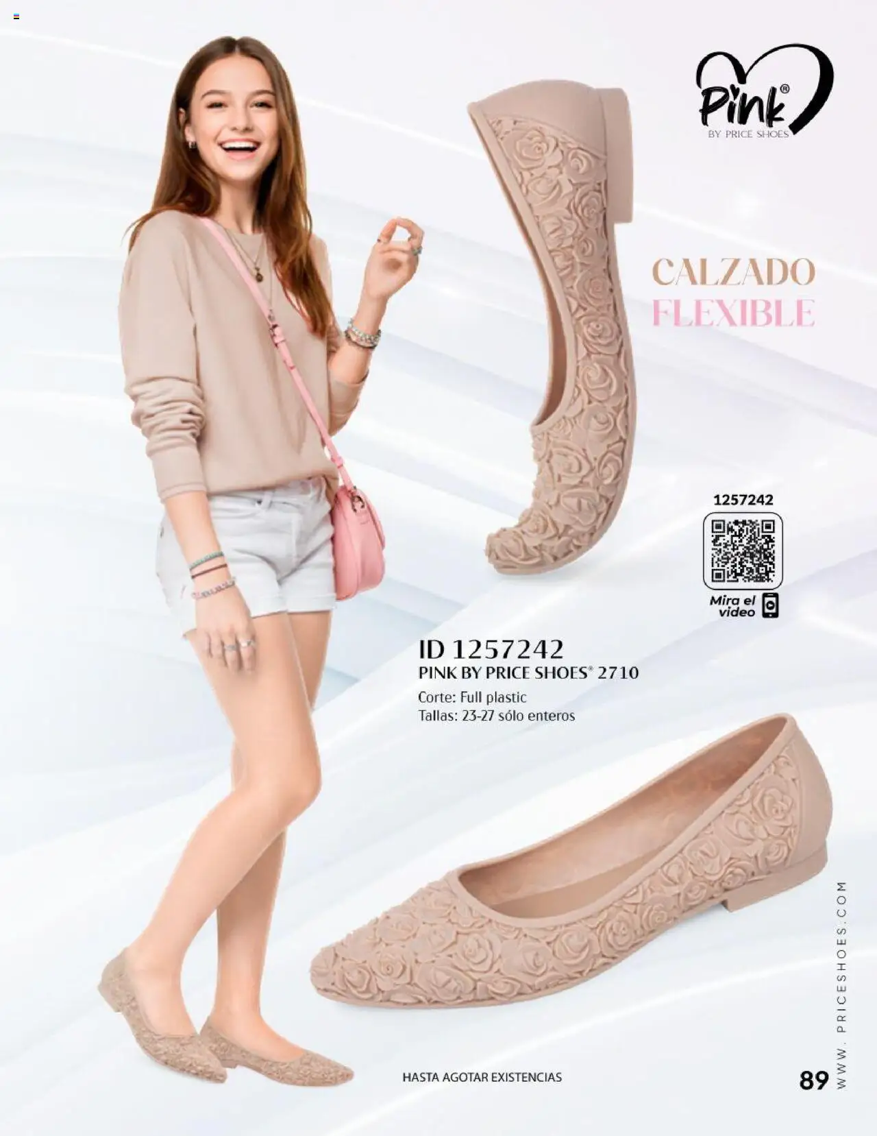 Nuevas ofertas de Price Shoes válidas en toda la República Mexicana desde el 25.09.2025. ¡Encuentra las mejores ofertas en Price Shoes - Catálogo Vestir Casual! | Página: 89 | Productos: Flexible, Video