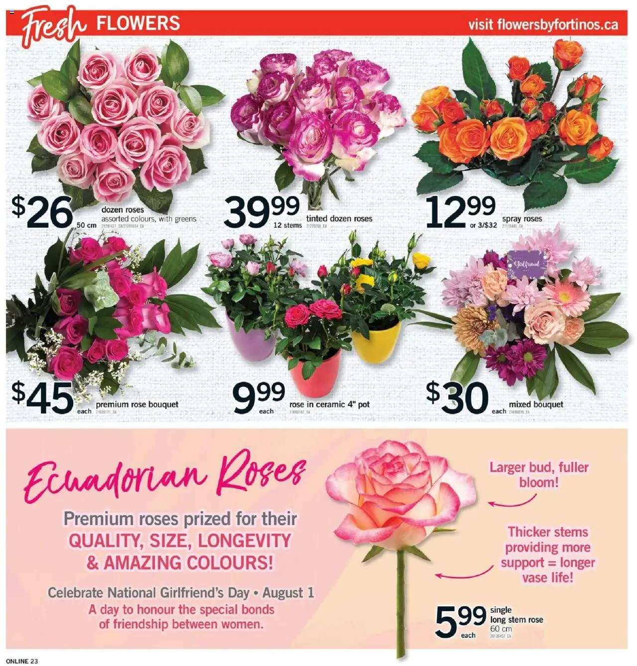 Fortinos flyer valid from 31.07.2025 | Page: 22 | Products: Vase