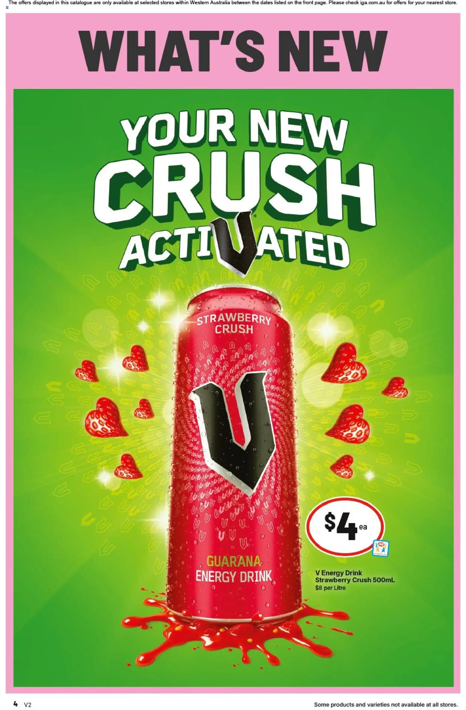 IGA catalogue - valid from 04.02.2026 | Page: 4 | Products: Energy drink