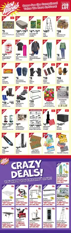 Preview of Ocean State Job Lot weekly ads valid from 30.10.2025