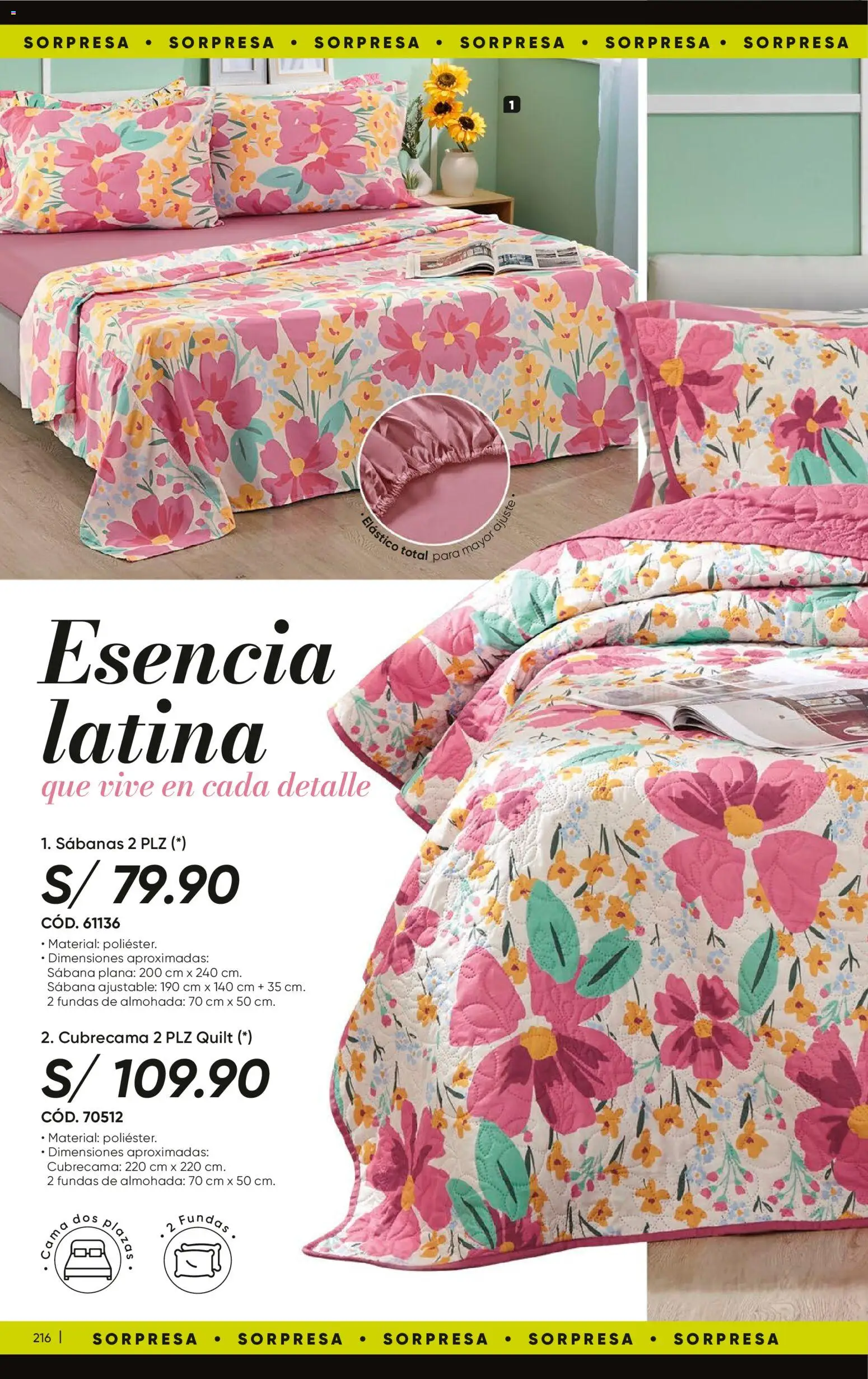 Catálogo Azzorti válido desde 26.01.2026 | Página: 217 | Productos: Cama, Almohada