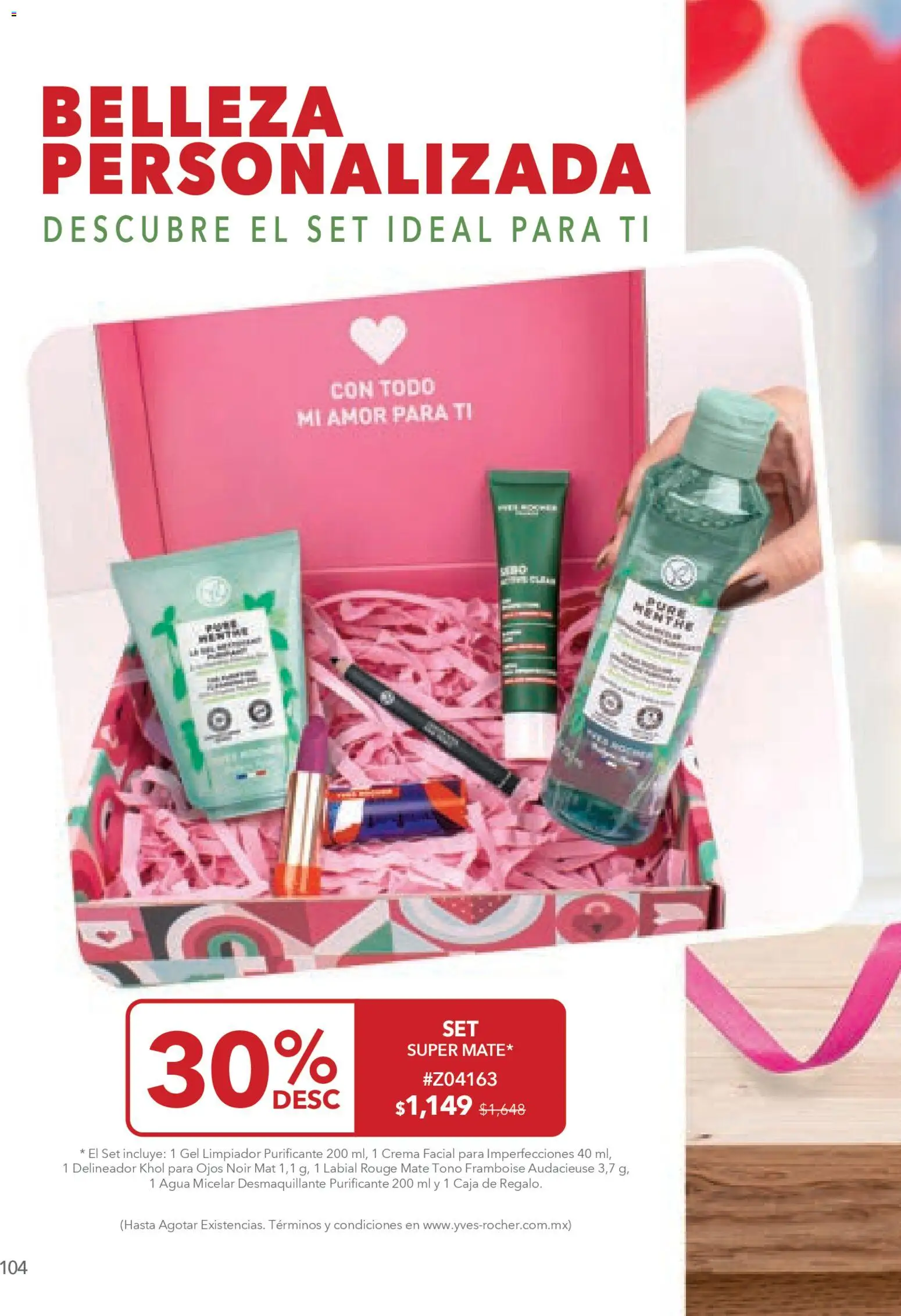 Nuevas ofertas de Yves Rocher válidas en toda la República Mexicana desde el 20.01.2026. ¡Encuentra las mejores ofertas en Yves Rocher campaña 2 2026! | Página: 109 | Productos: Agua, Desmaquillante, Caja, Delineador