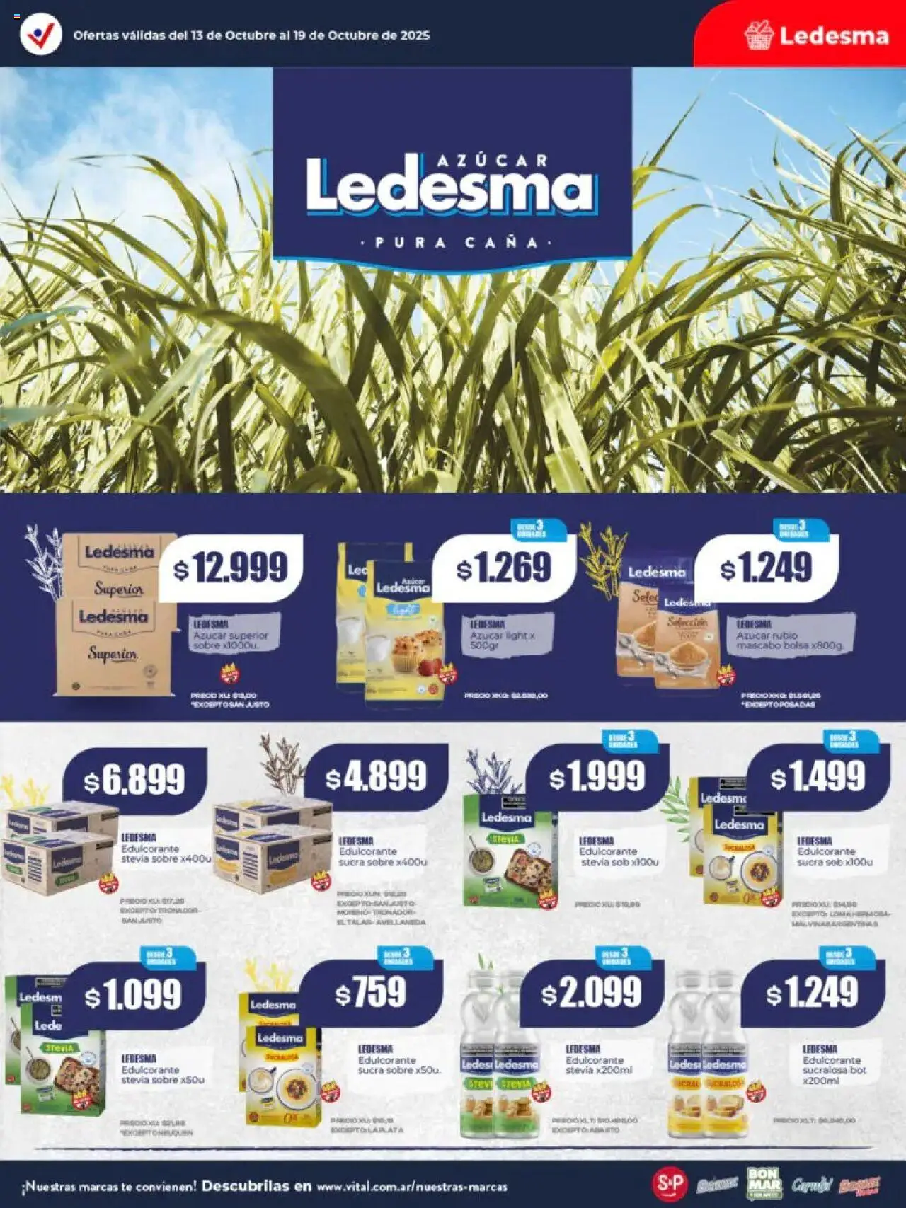 Vital - Ofertas │ válido desde el 13.10.2025 | Página: 17 | Productos: Bolsa, Sobre, Edulcorante, Té