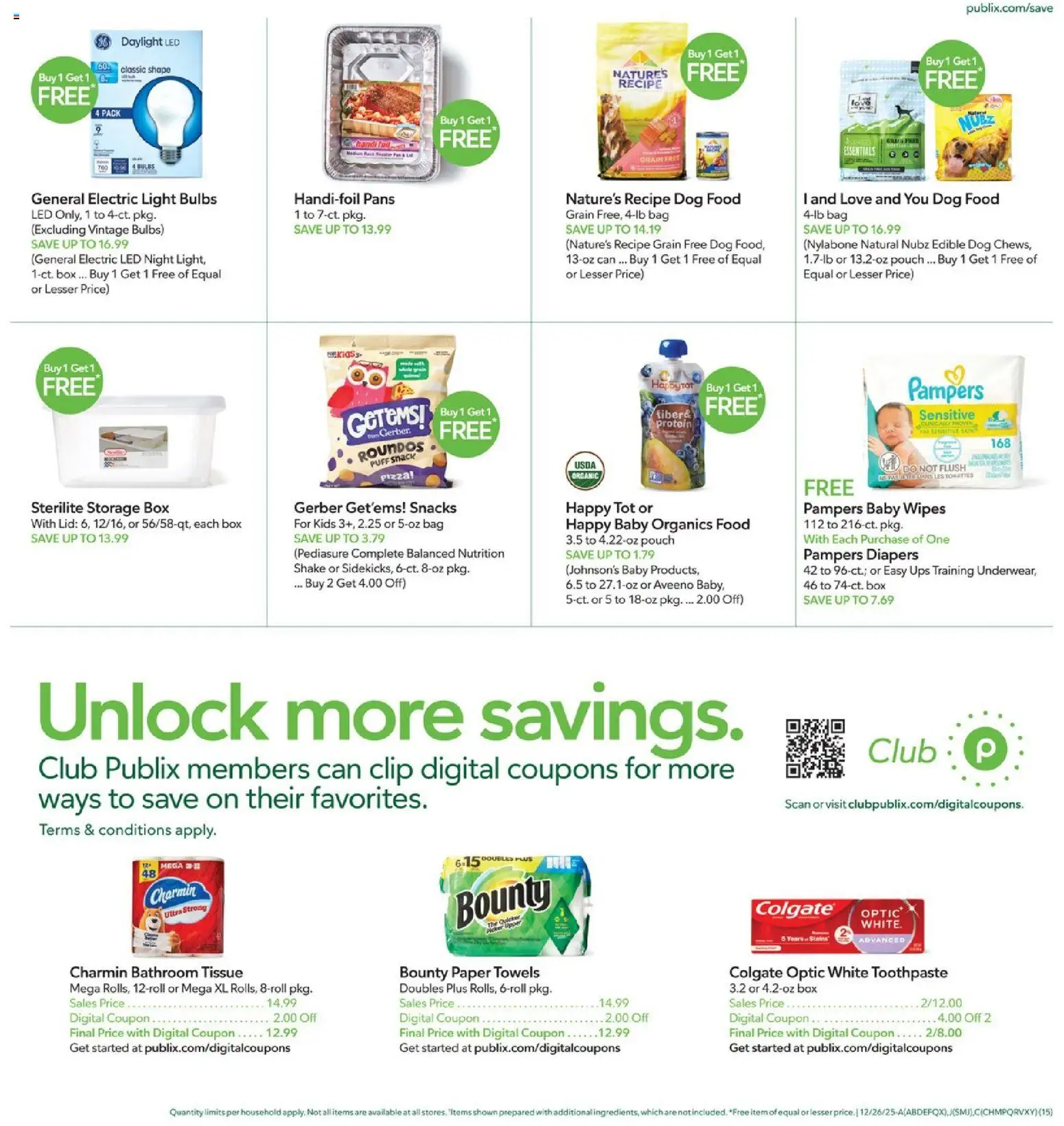 Publix Weekly Ad - valid from 26.12.2025 | Page: 15 | Products: Picker, Box, Dog Food, Toothpaste