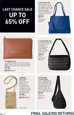 Preview of Metallic Phone Case, Distressed golden metallic phone case with adjustable crossbody strap and zipper closure. Outside and inside slot pocket. Man-made materials. Charm not included. from shop Avon valid from 29.01.2026 | Page: 124