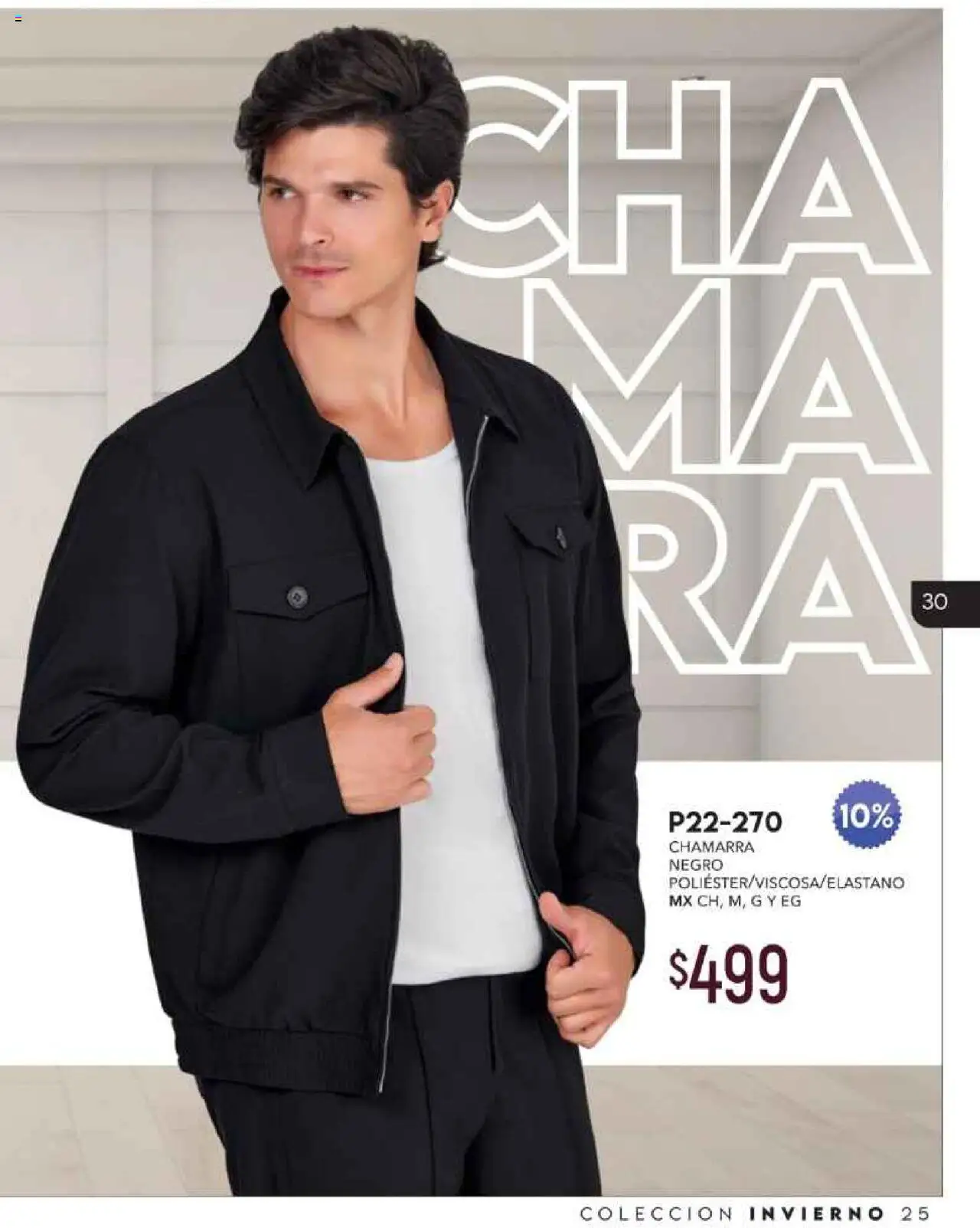 Nuevas ofertas de Cklass válidas en toda la República Mexicana desde el 01.10.2025. ¡Encuentra las mejores ofertas en Cklass - Catálogo Especial Caballero! | Página: 31 | Productos: Chamarra