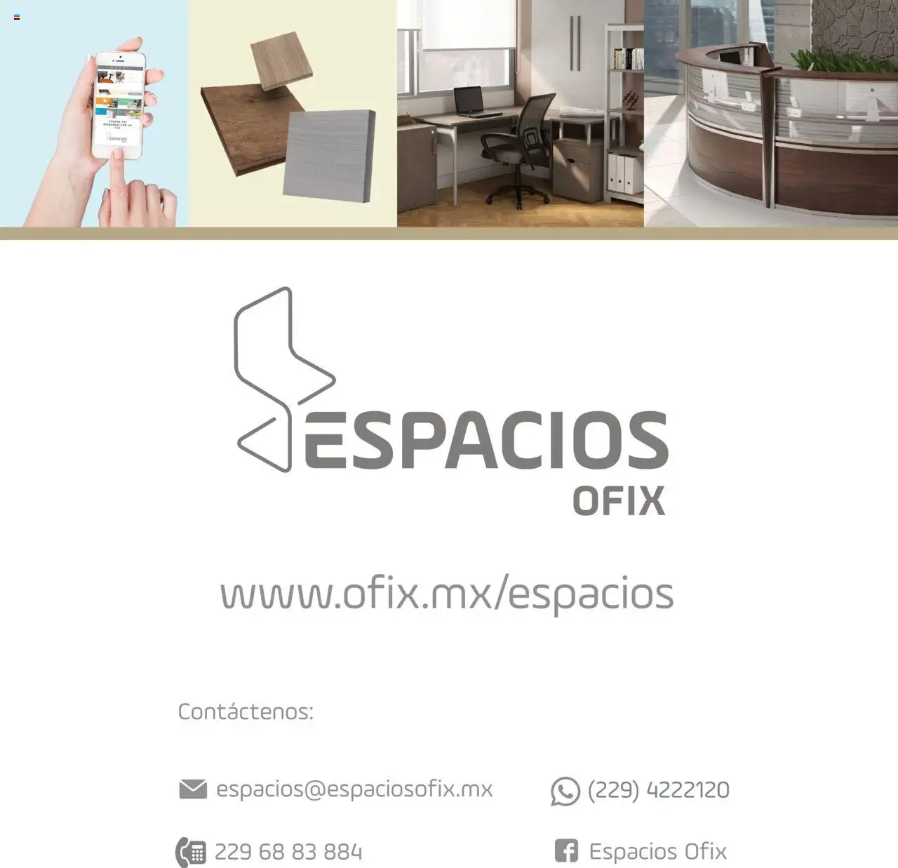 Nuevas ofertas de Ofix válidas en toda la República Mexicana desde el 17.08.2025. ¡Encuentra las mejores ofertas en Ofix - Catálogo Espacios! | Página: 44